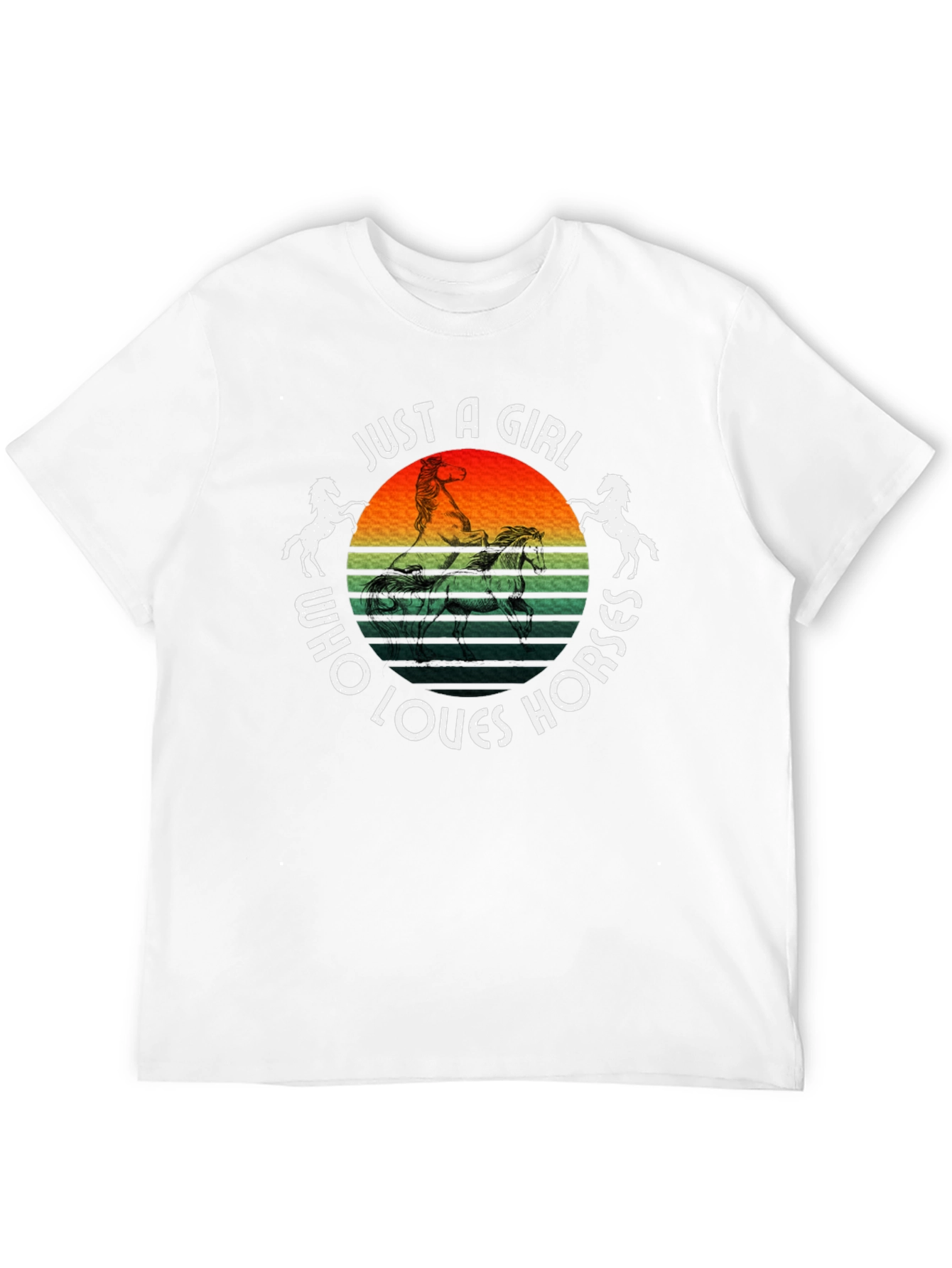 Just A Girl Who Loves Horses T-Shirt
