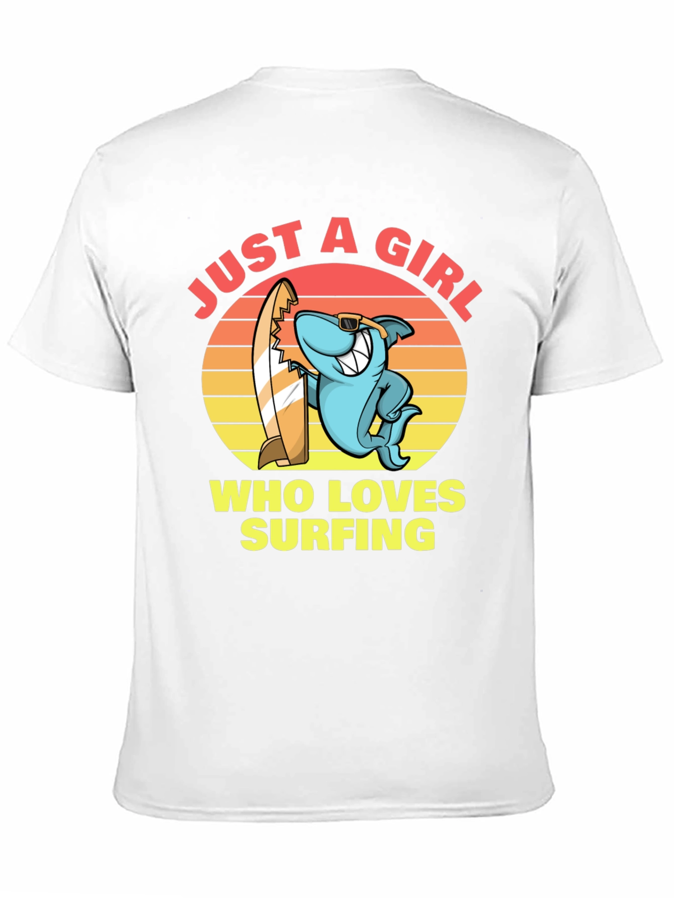 Just a Girl Who Loves Surfing T-Shirt