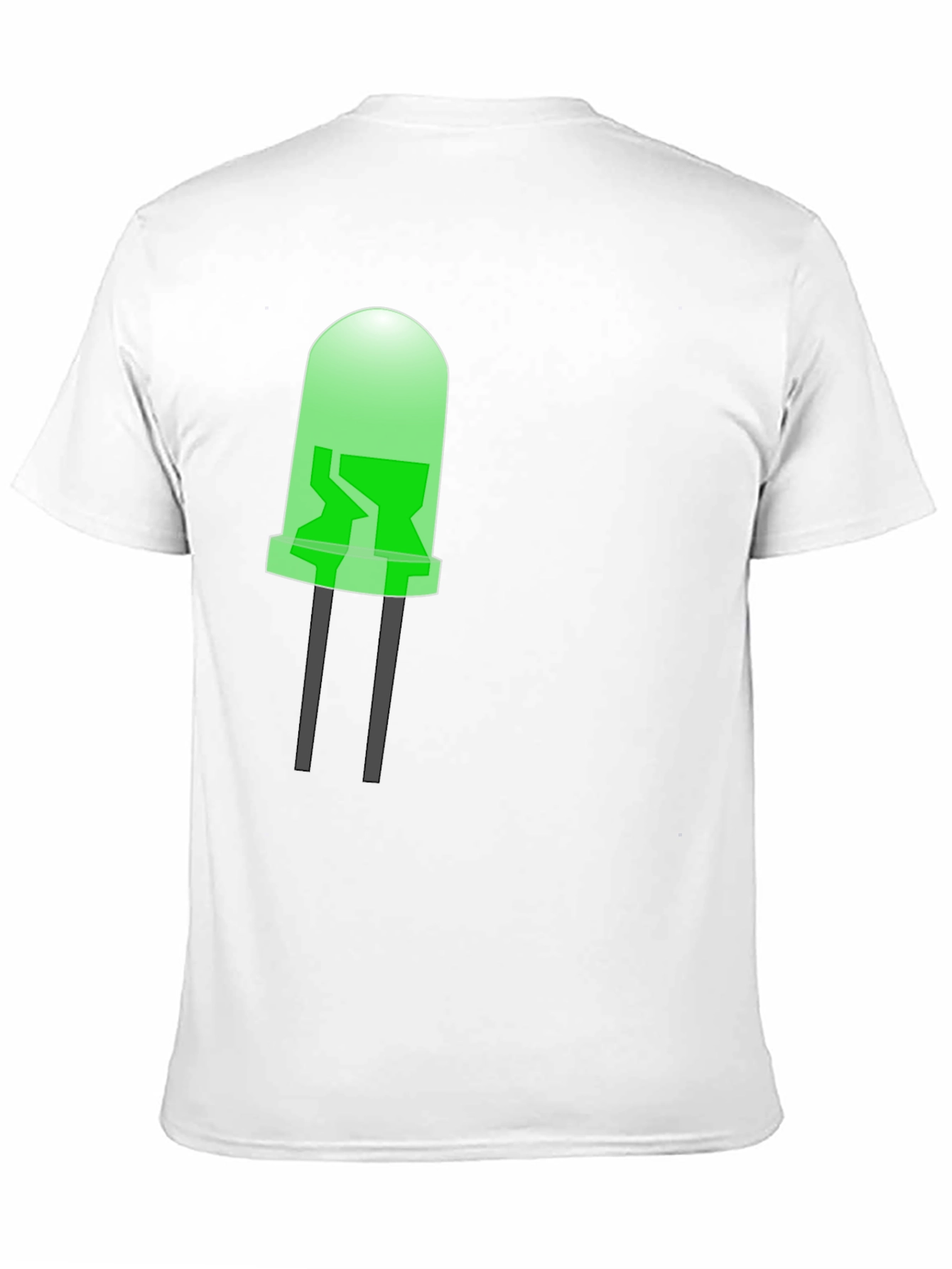 LED Graphic T-Shirt - Black
