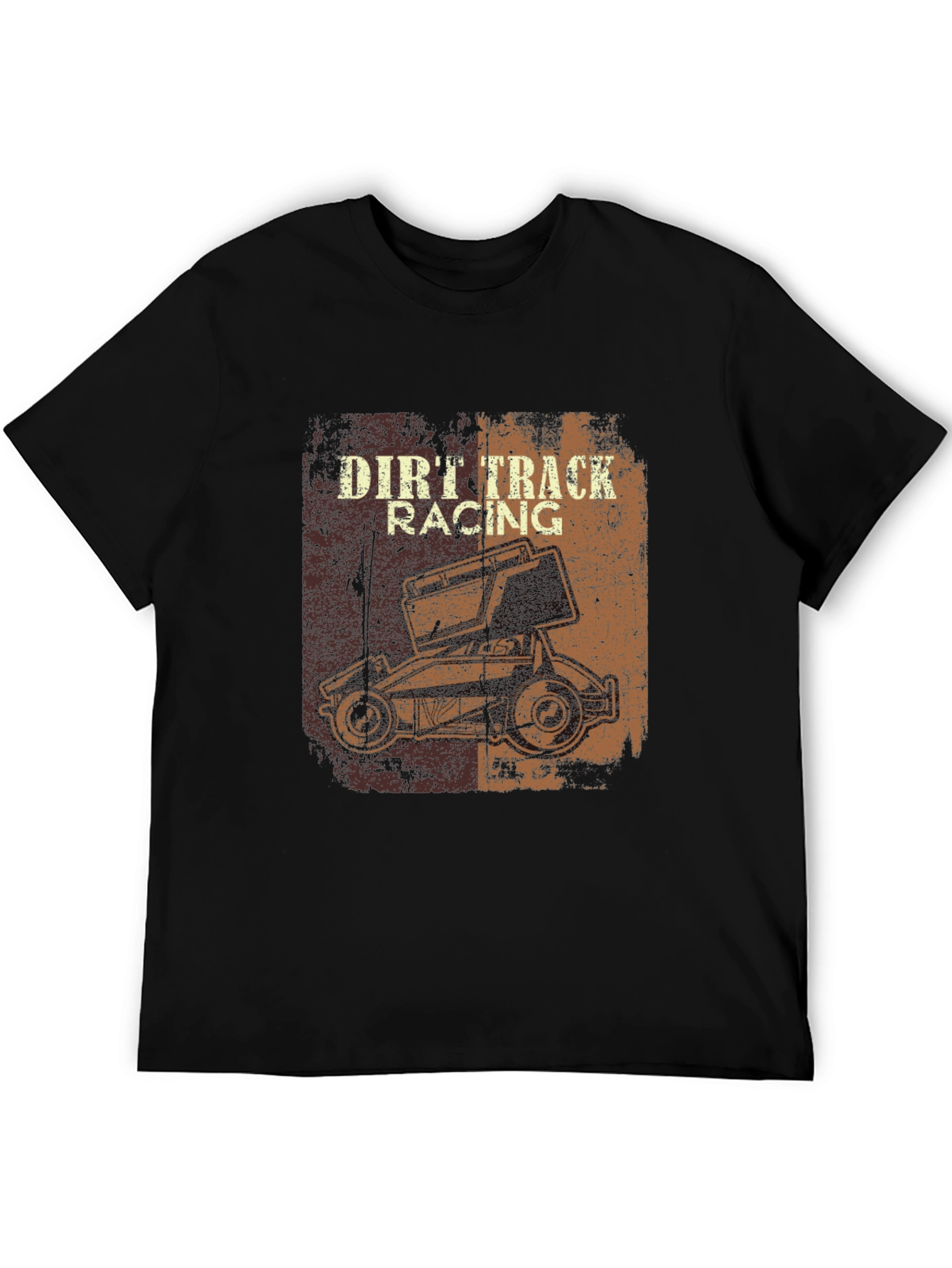 Dirt Track Racing Graphic T-Shirt