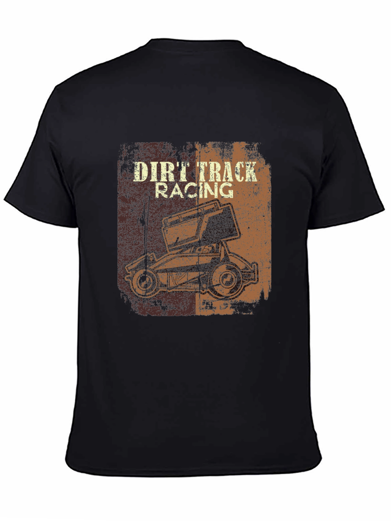 Dirt Track Racing Graphic T-Shirt