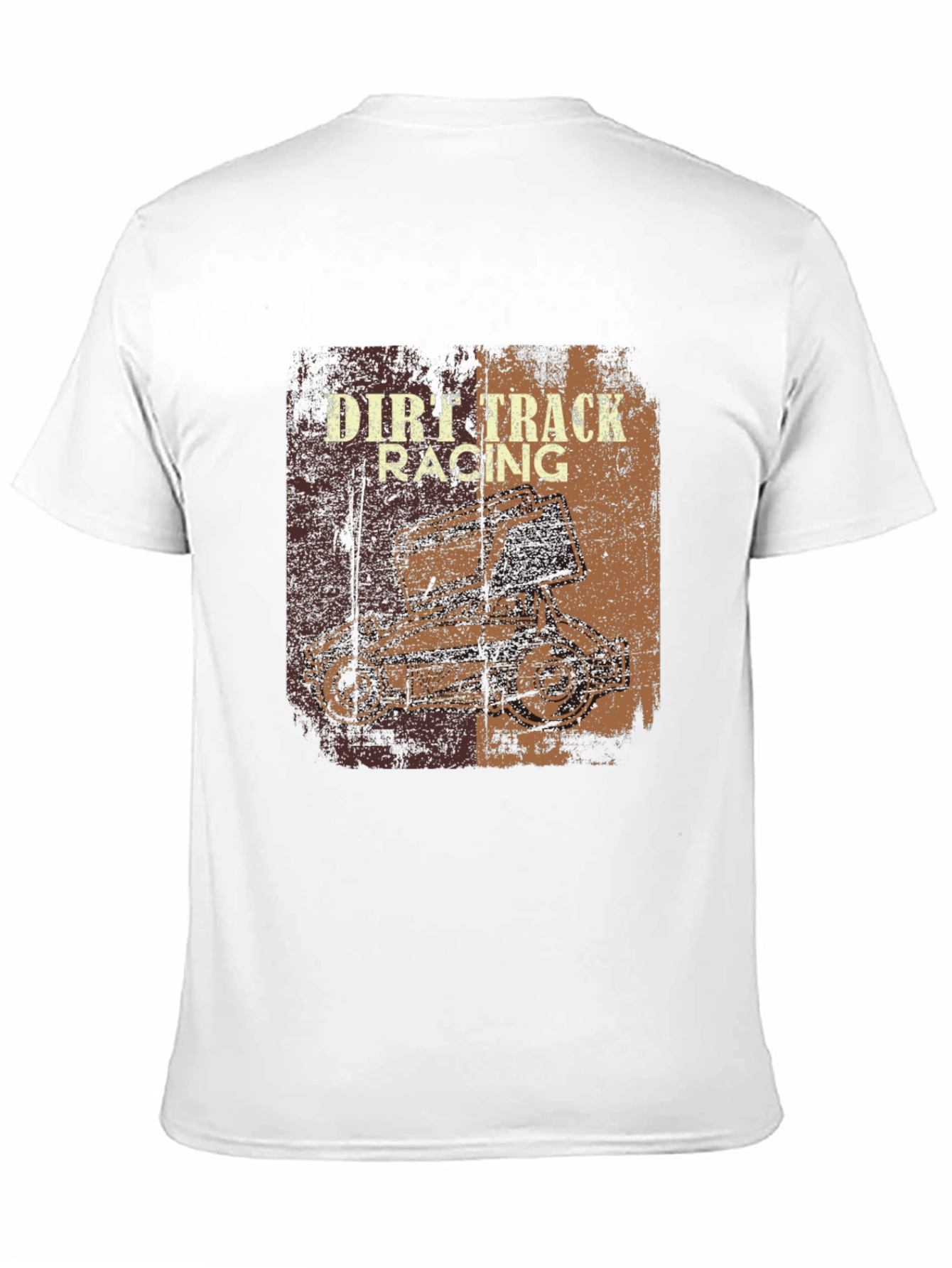 Dirt Track Racing Graphic T-Shirt