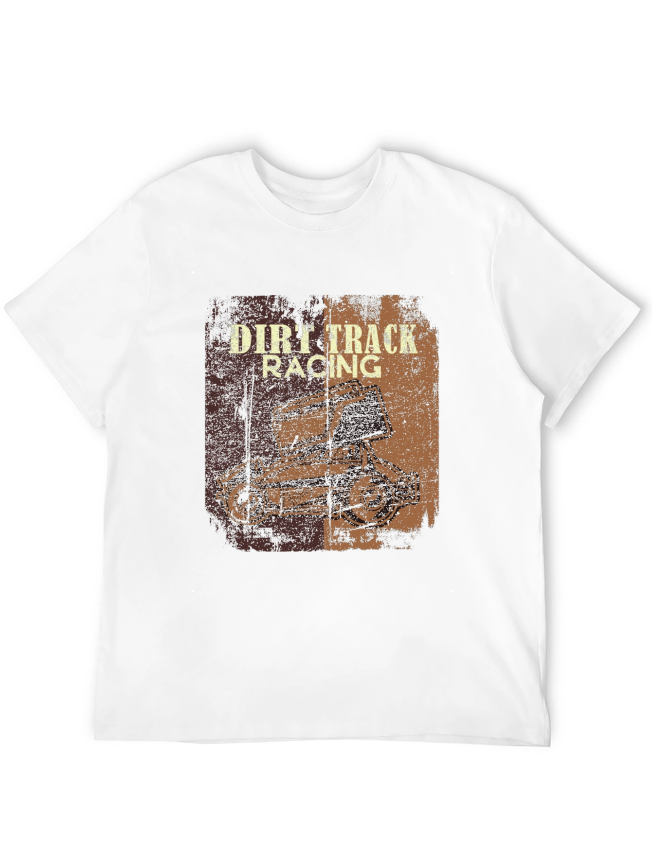 Dirt Track Racing Graphic T-Shirt