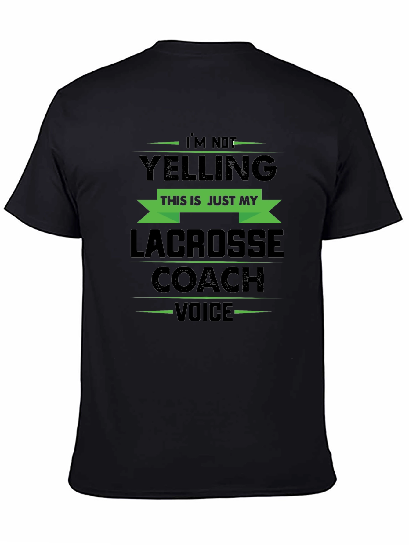 Lacrosse Coach Voice T-Shirt Funny Gift Idea