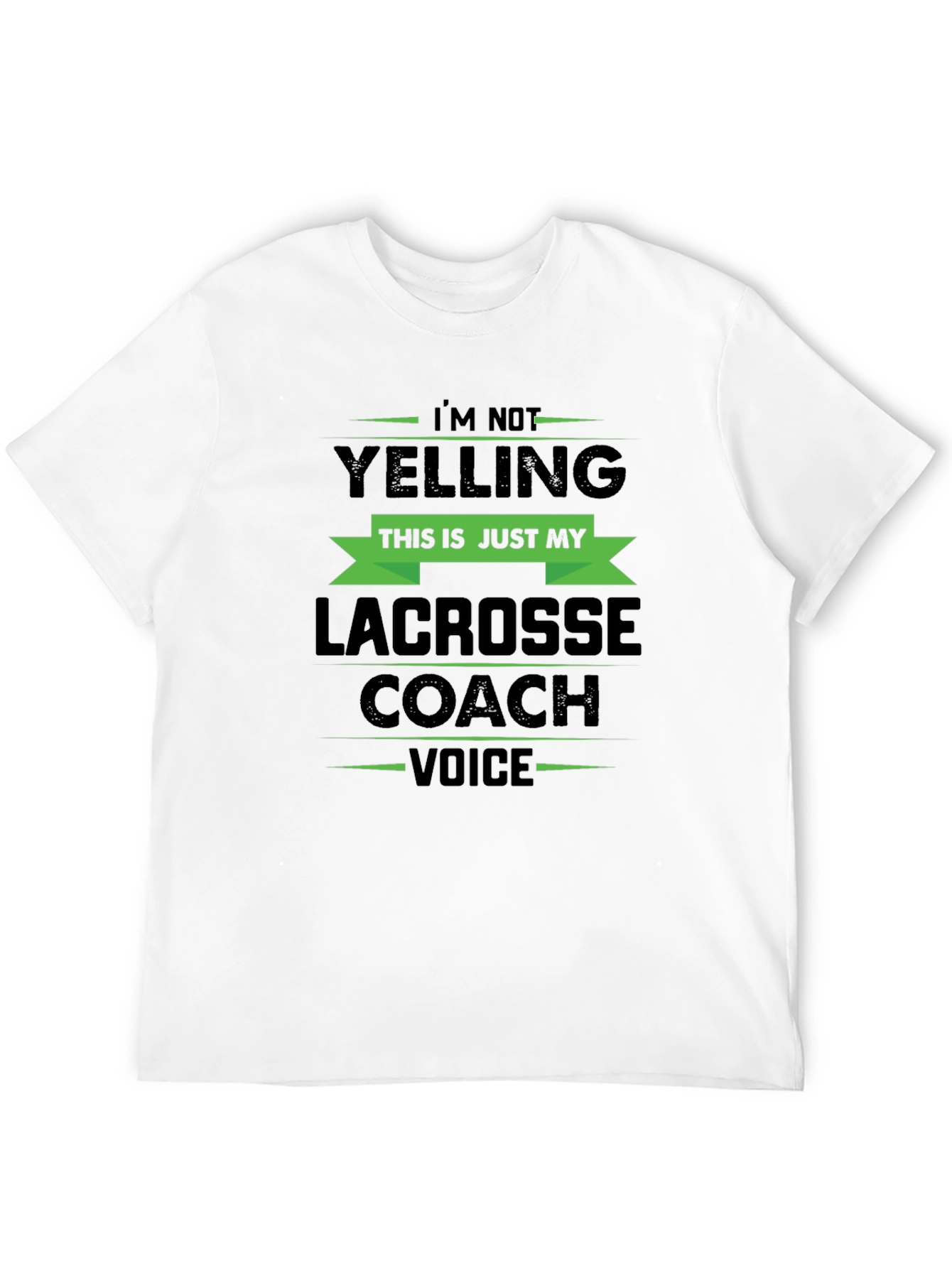 Lacrosse Coach Voice T-Shirt Funny Gift Idea
