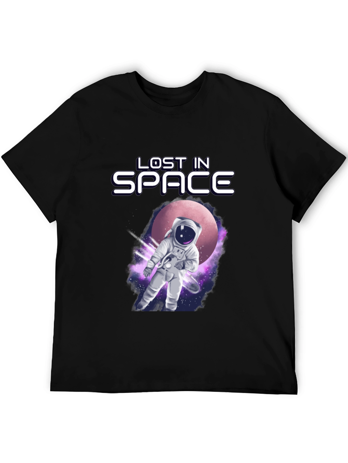 Lost in Space Astronaut Graphic T-Shirt