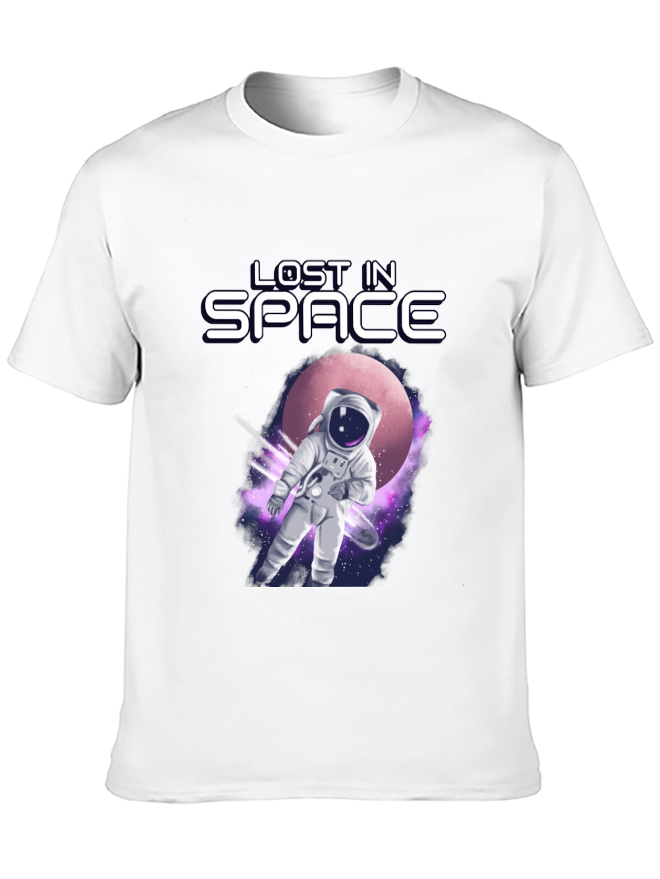 Lost in Space Astronaut Graphic T-Shirt