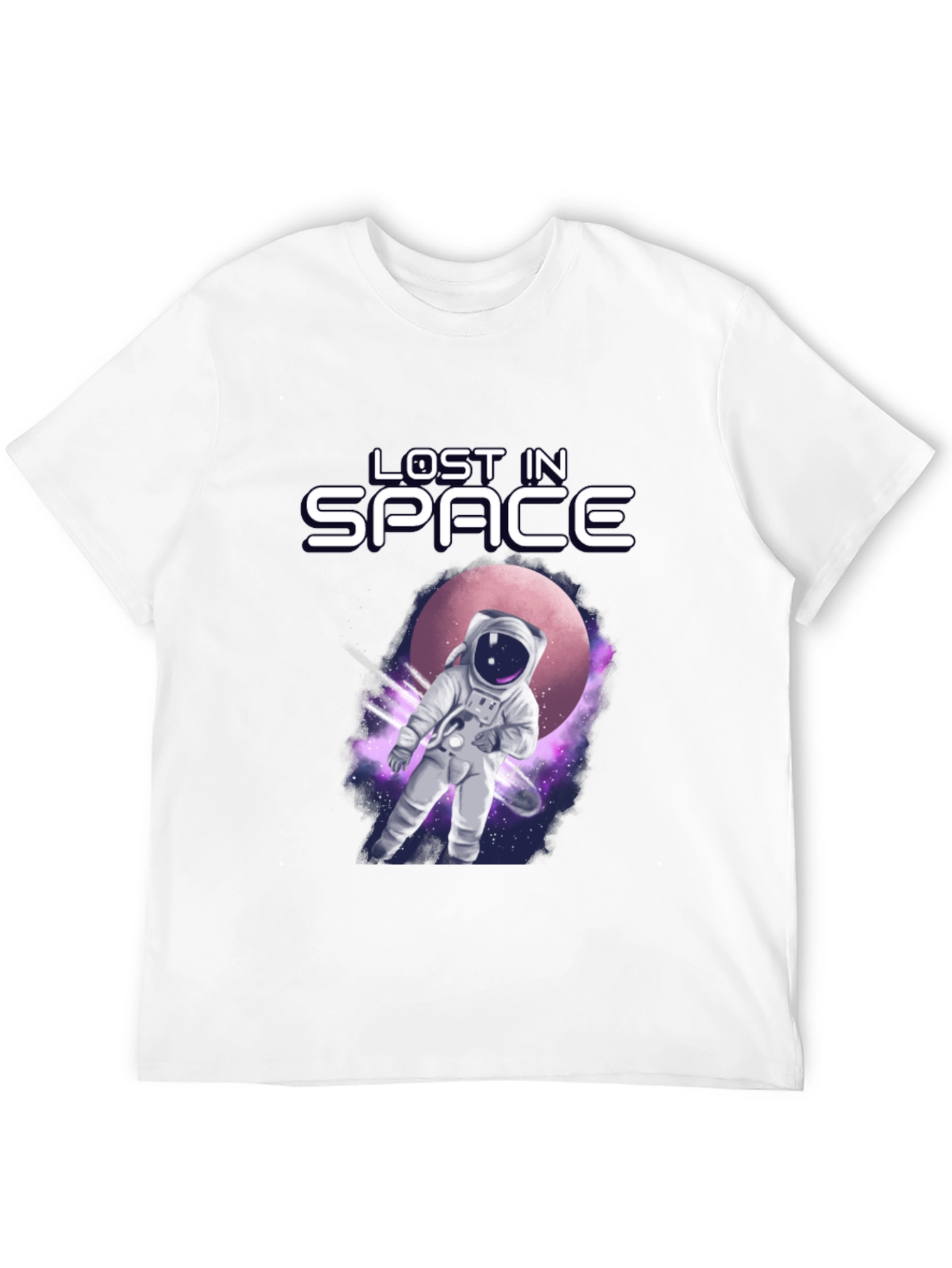 Lost in Space Astronaut Graphic T-Shirt