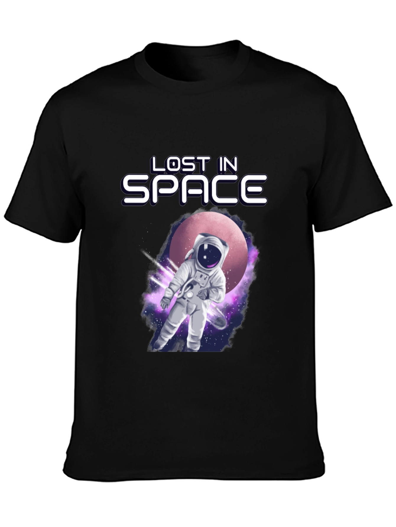 Lost in Space Astronaut Graphic T-Shirt