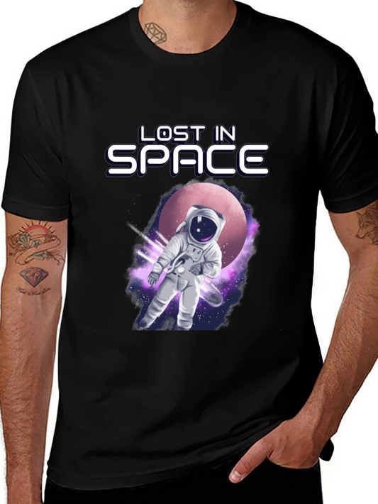 Lost in Space Astronaut Graphic T-Shirt