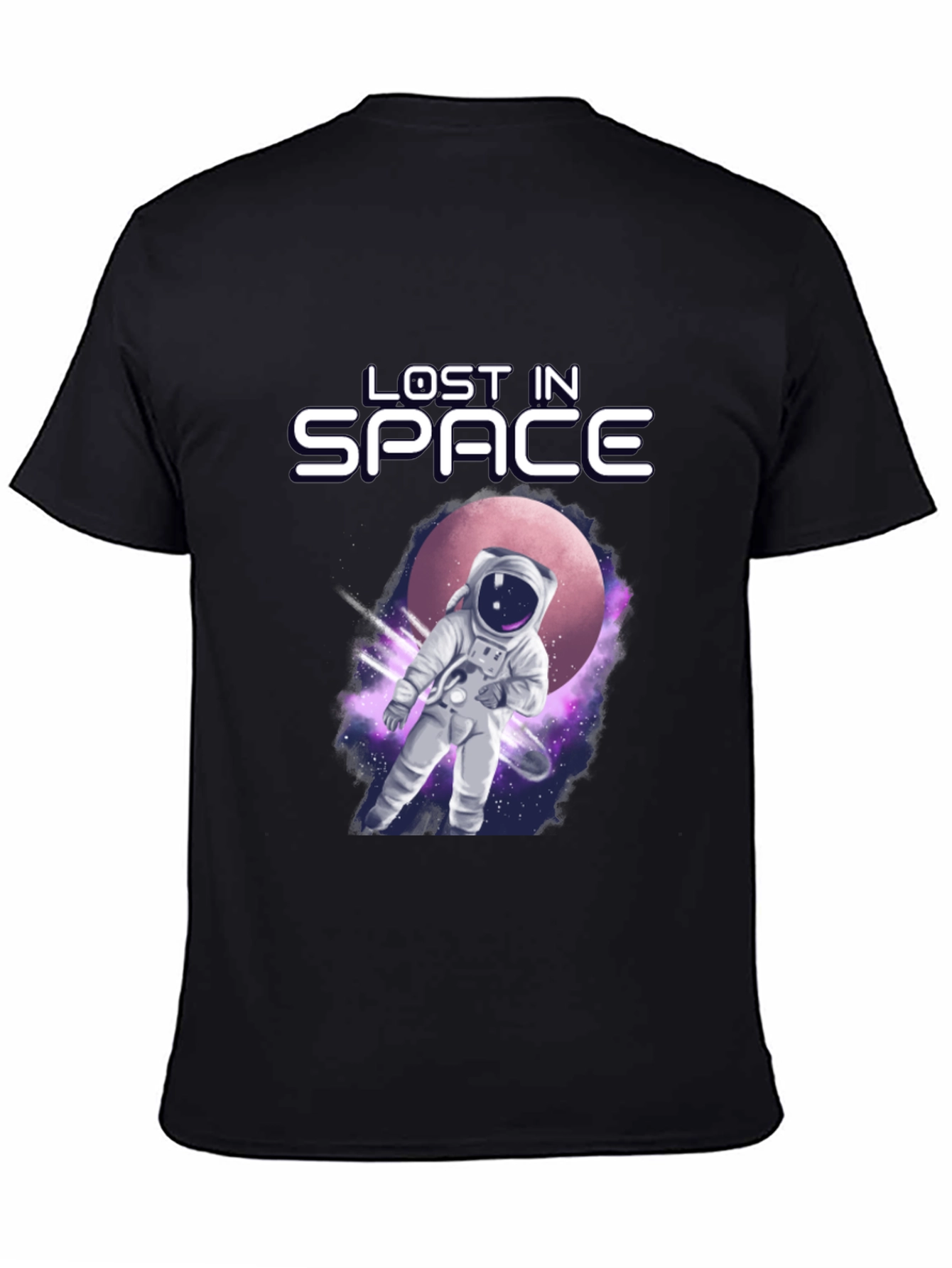 Lost in Space Astronaut Graphic T-Shirt