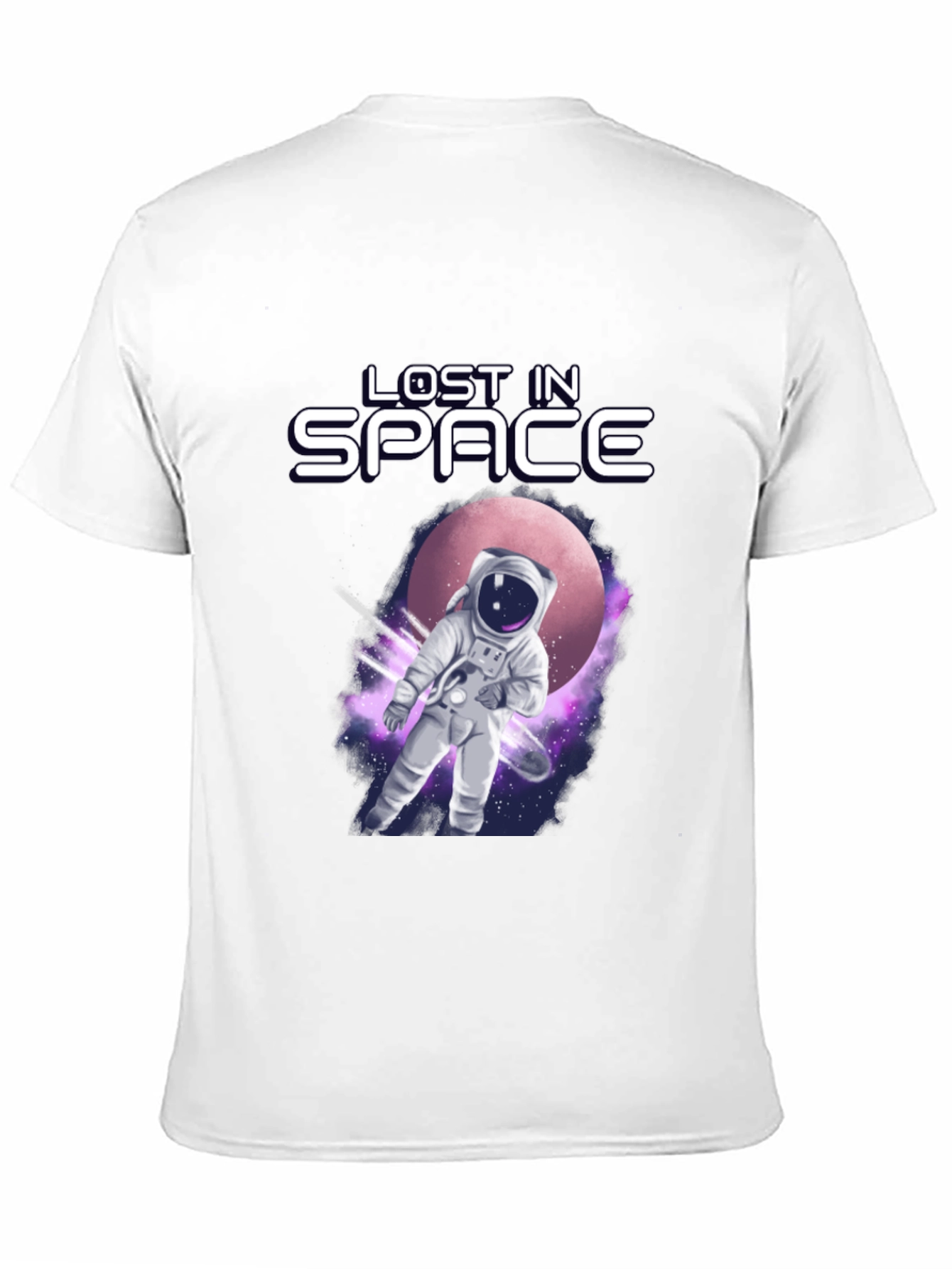 Lost in Space Astronaut Graphic T-Shirt