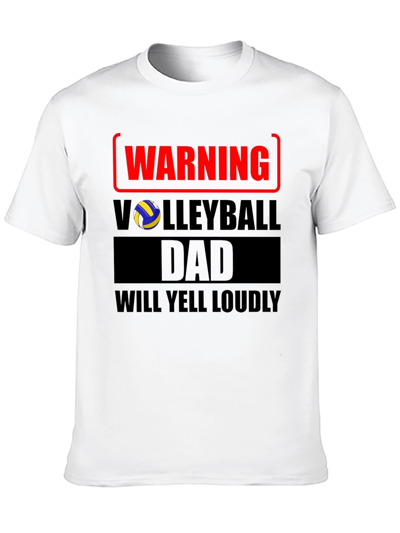 Warning Volleyball Dad T-Shirt