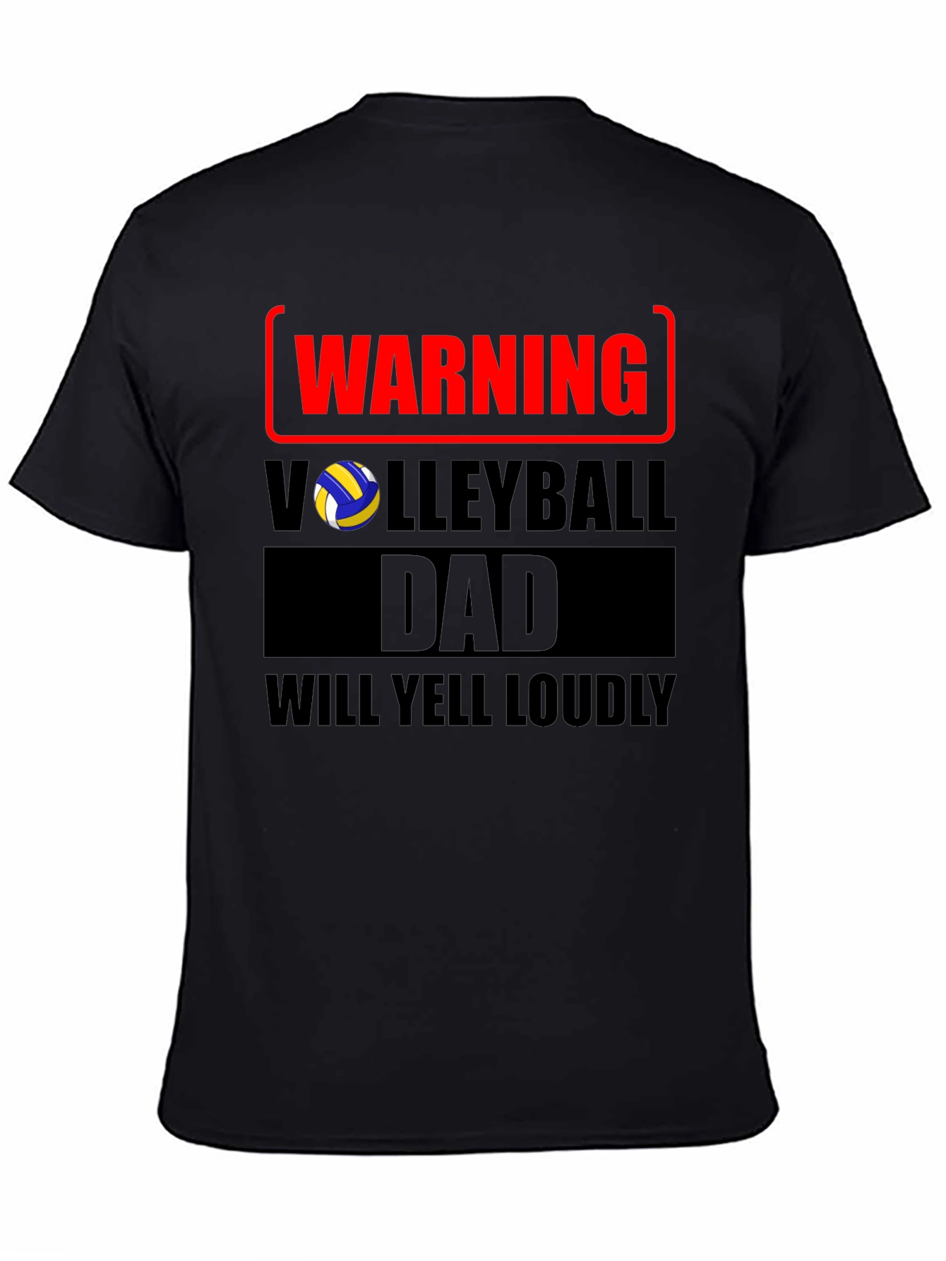 Warning Volleyball Dad T-Shirt