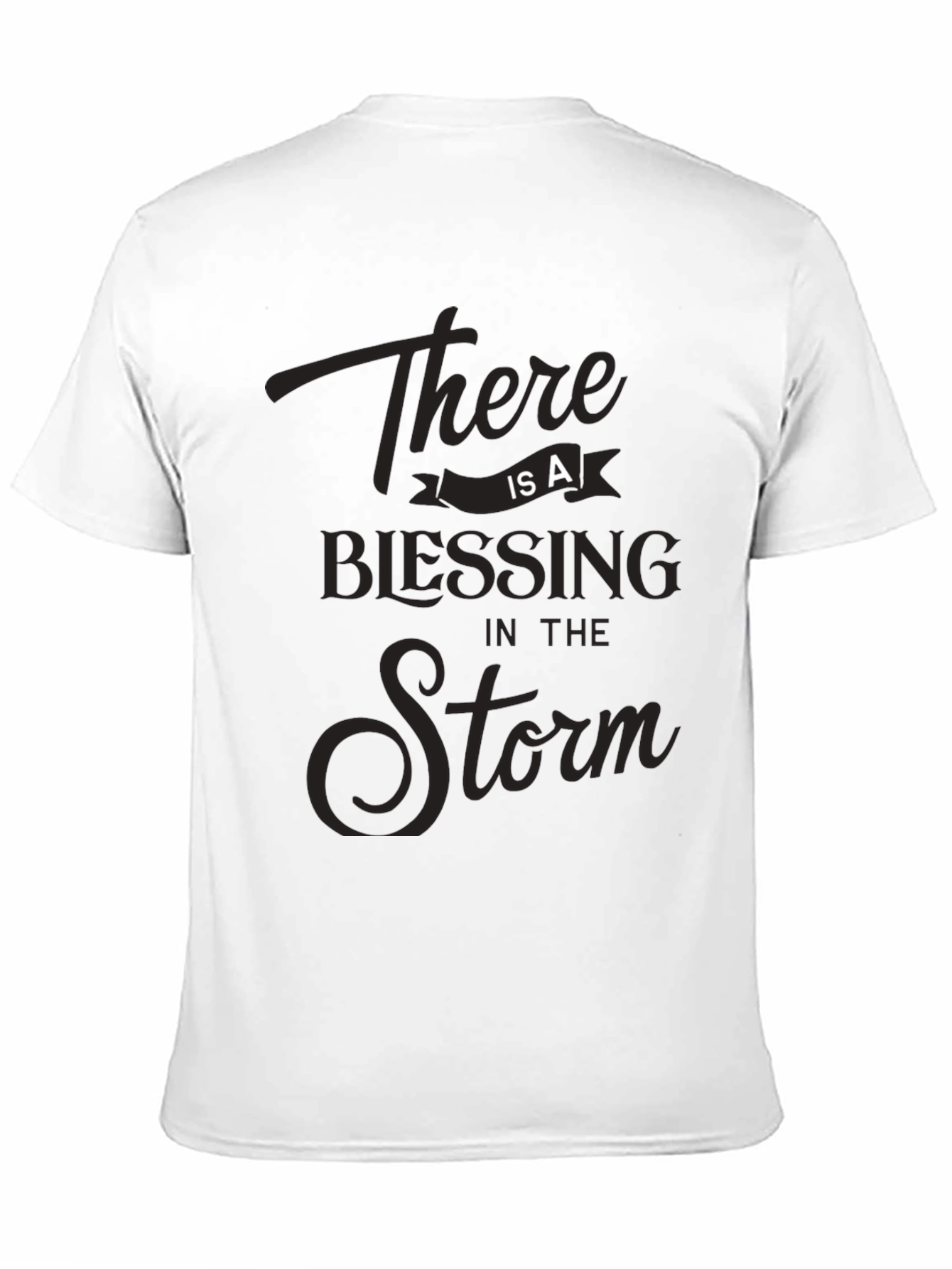 Blessing in the Storm Graphic Tee - Black