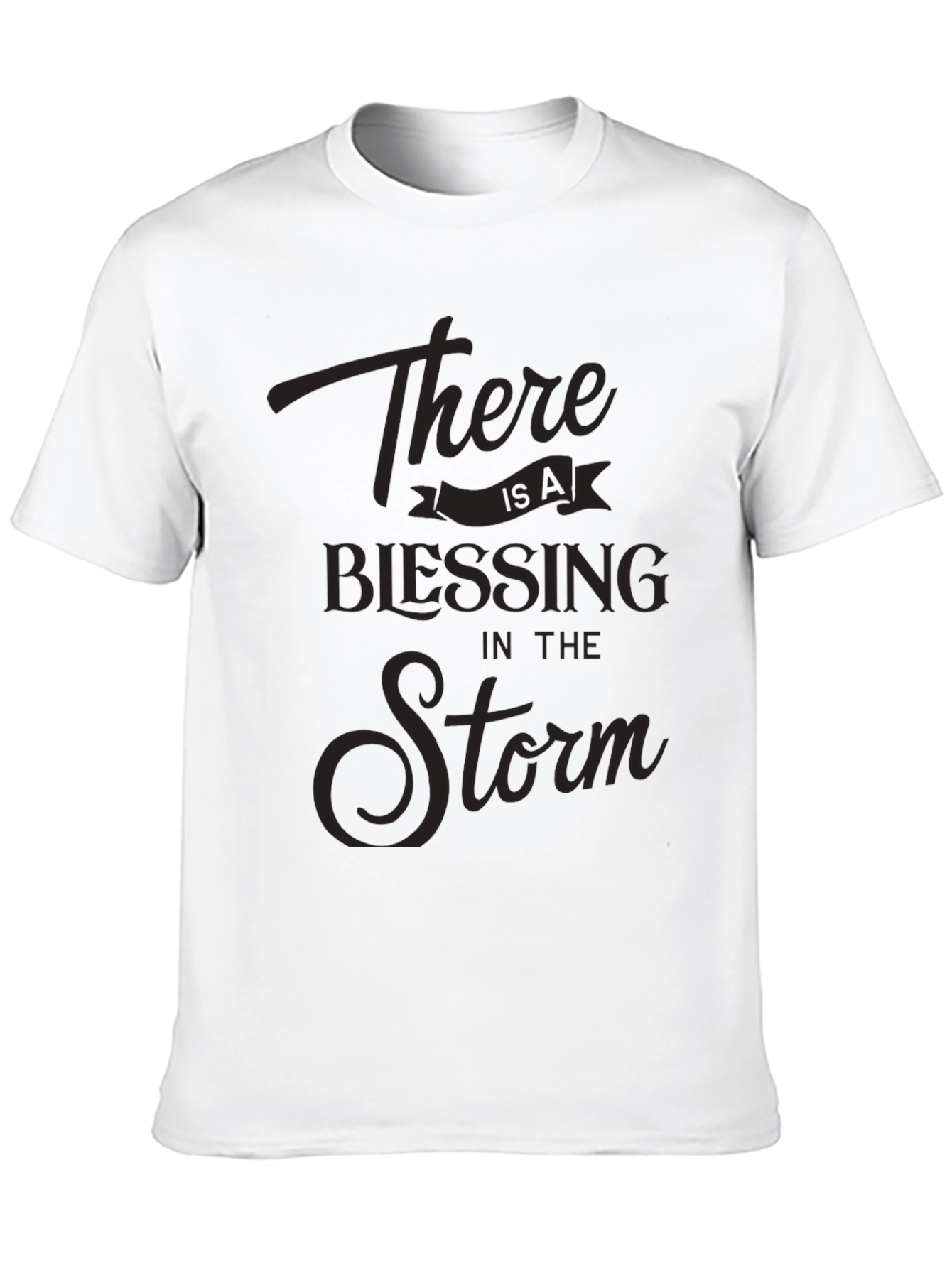 Blessing in the Storm Graphic Tee - Black