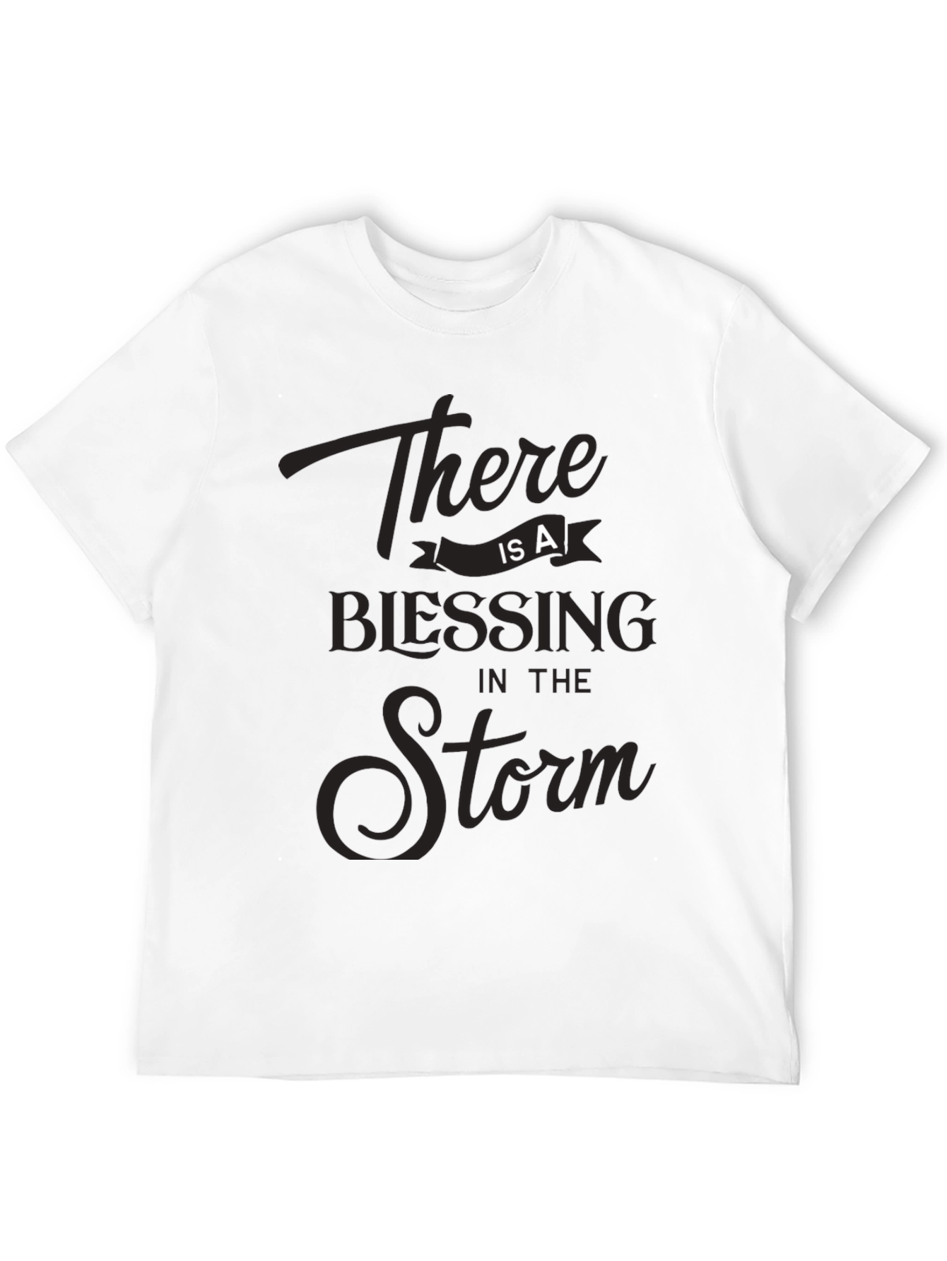 Blessing in the Storm Graphic Tee - Black