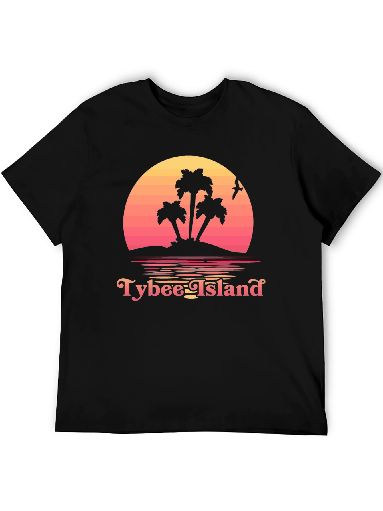 Tybee Island Sunset Graphic T-Shirt