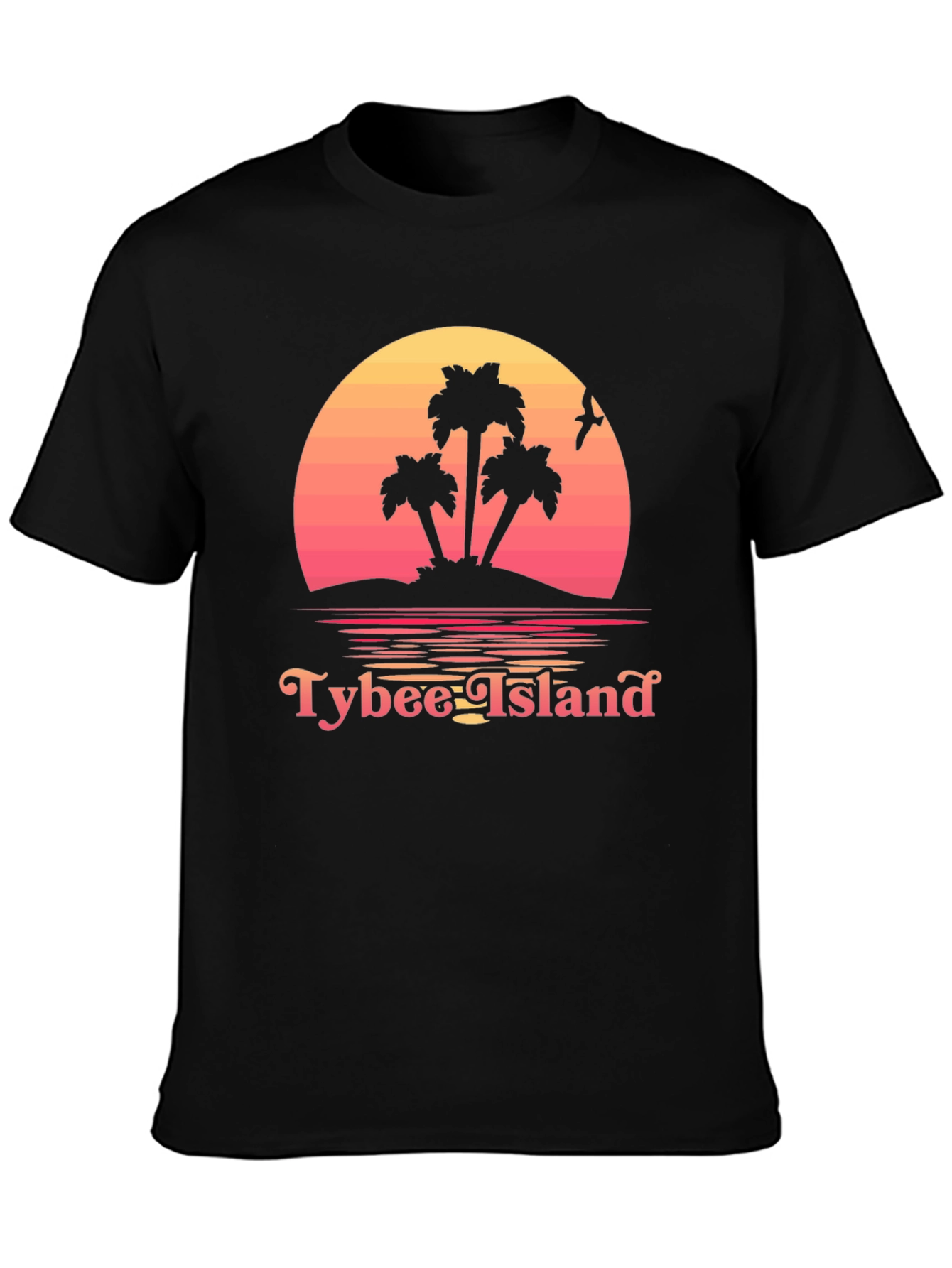 Tybee Island Sunset Graphic T-Shirt