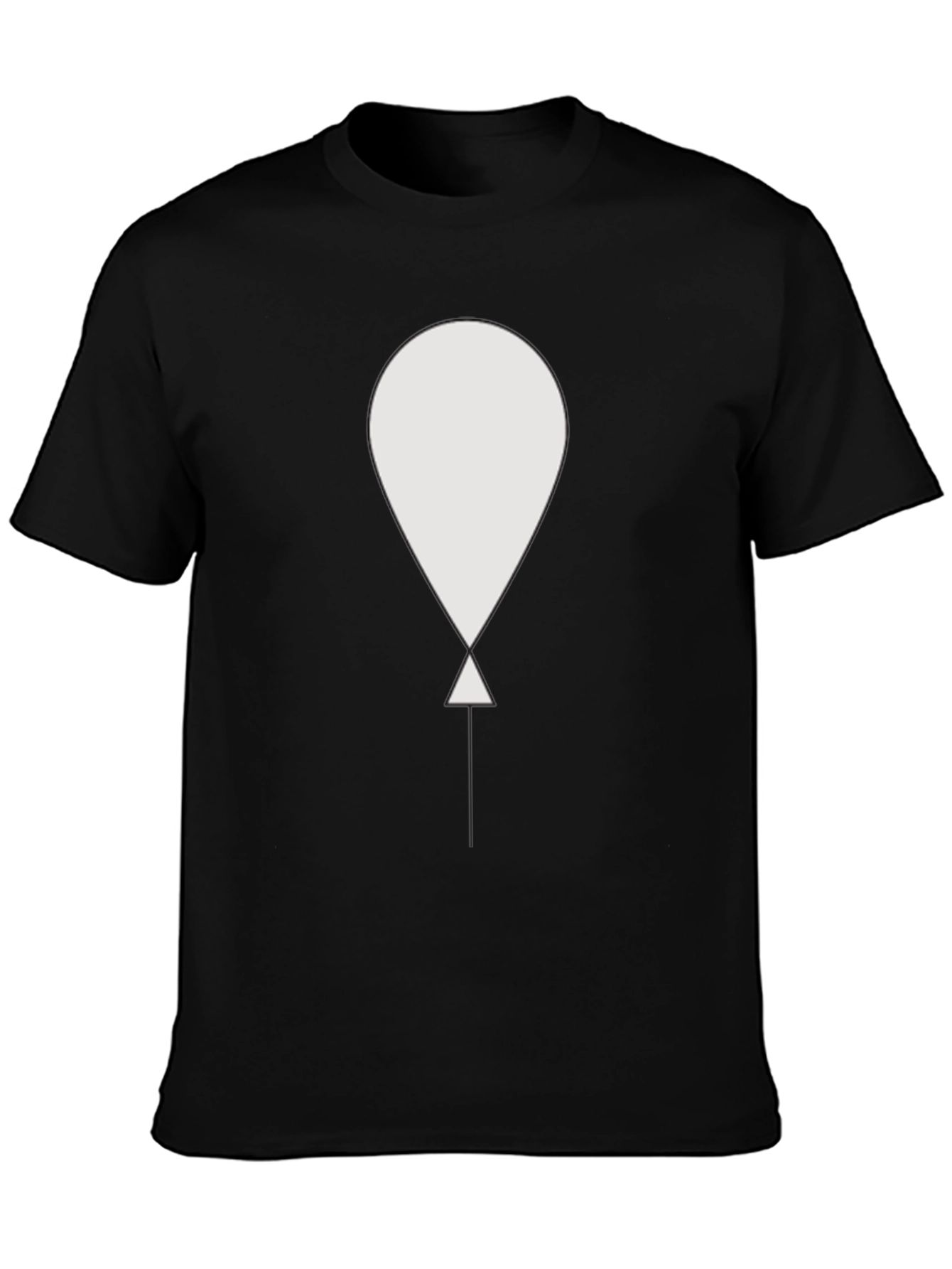 Balloon Graphic Tee - Modern Casual Style