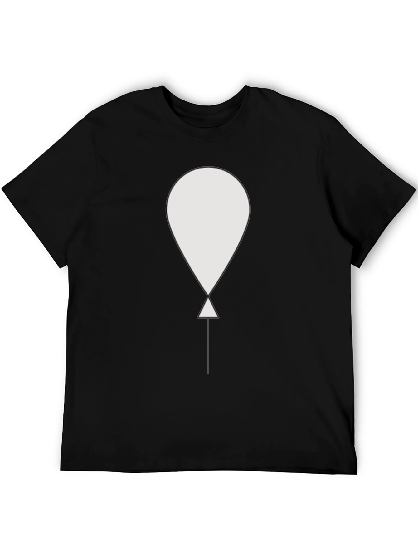 Balloon Graphic Tee - Modern Casual Style