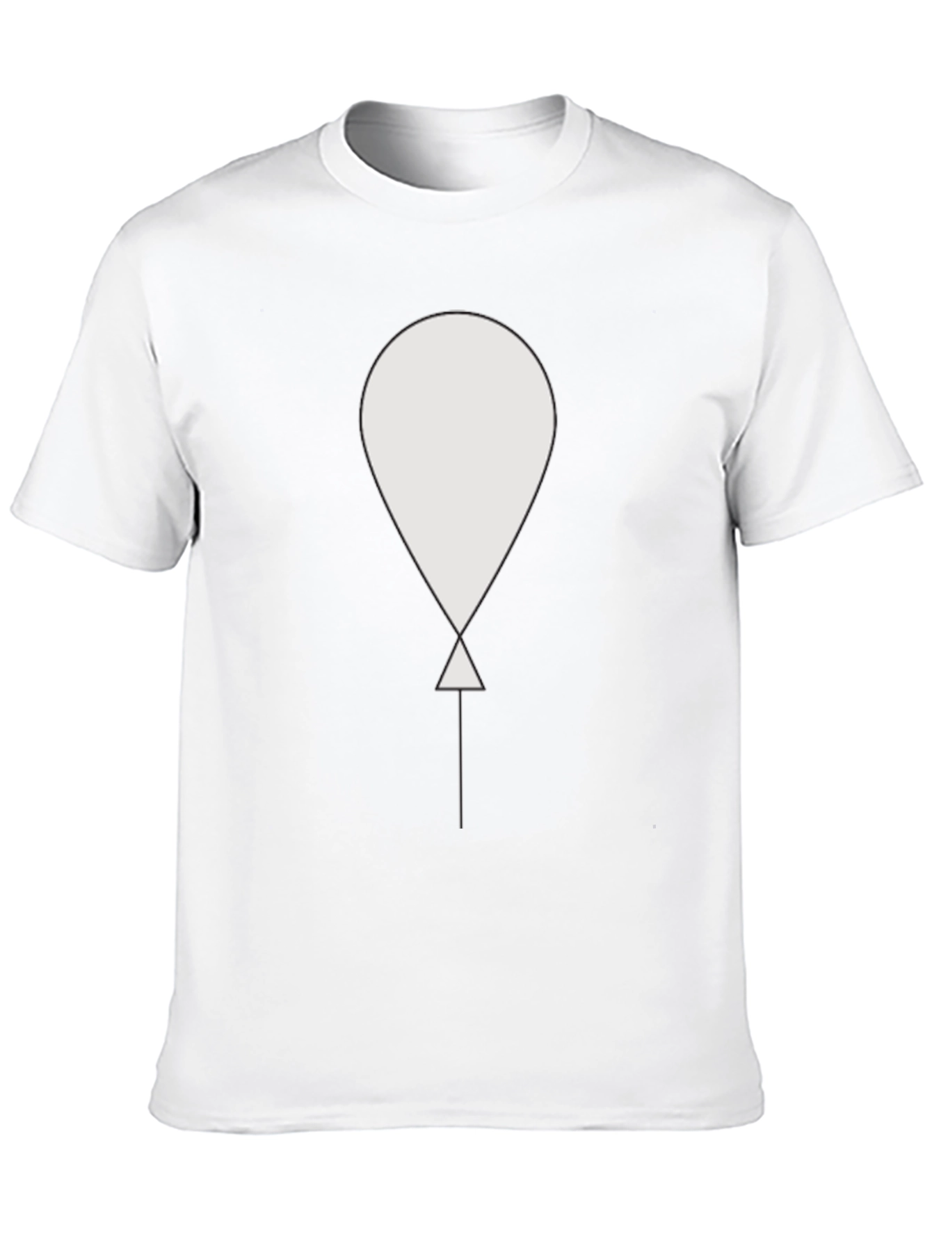 Balloon Graphic Tee - Modern Casual Style