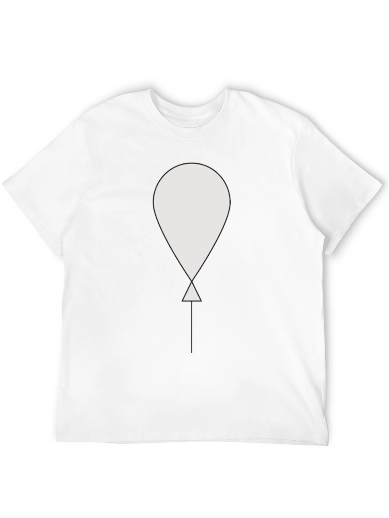 Balloon Graphic Tee - Modern Casual Style
