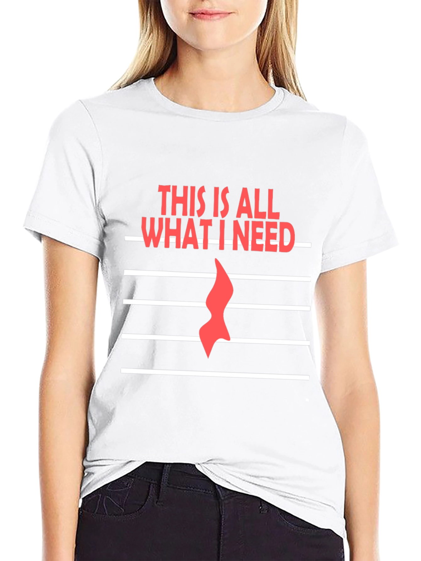 Music is All I Need Graphic T-Shirt