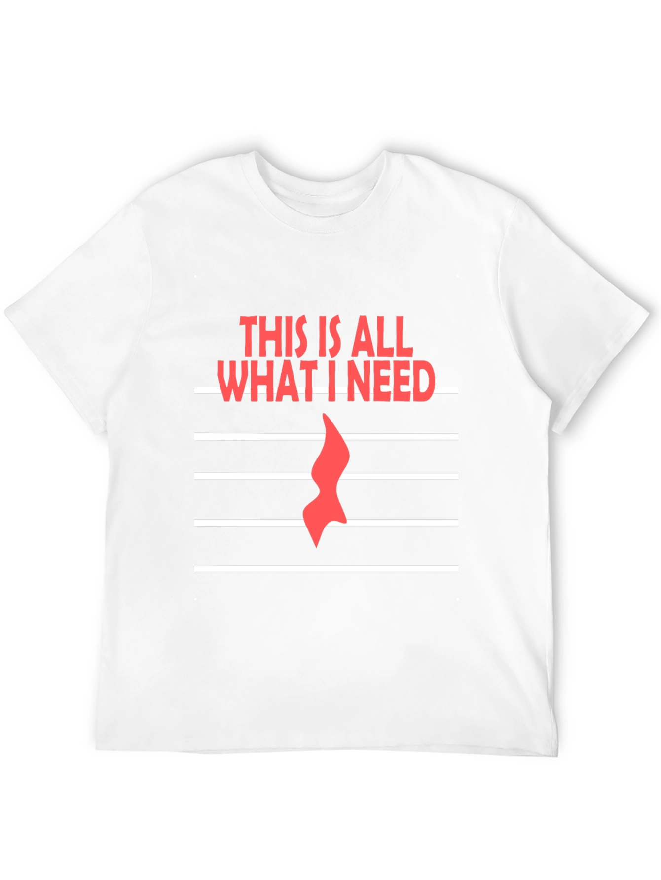 Music is All I Need Graphic T-Shirt