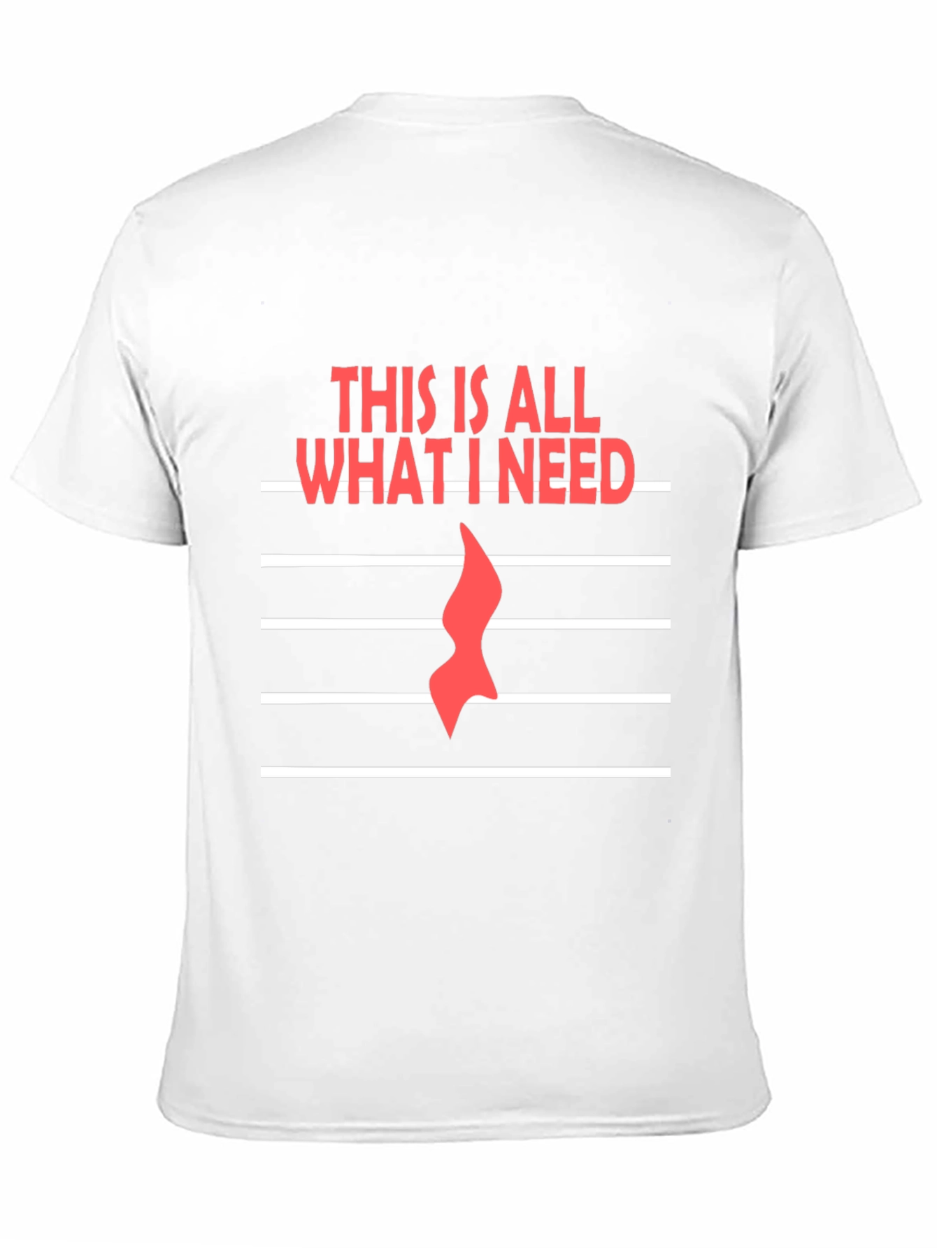 Music is All I Need Graphic T-Shirt