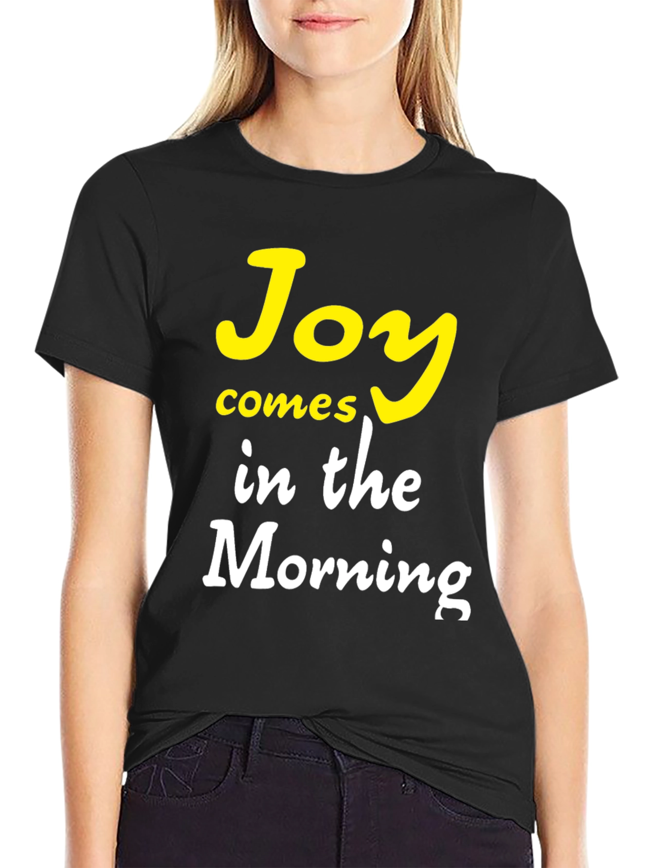 Joy Comes in the Morning Graphic T-Shirt