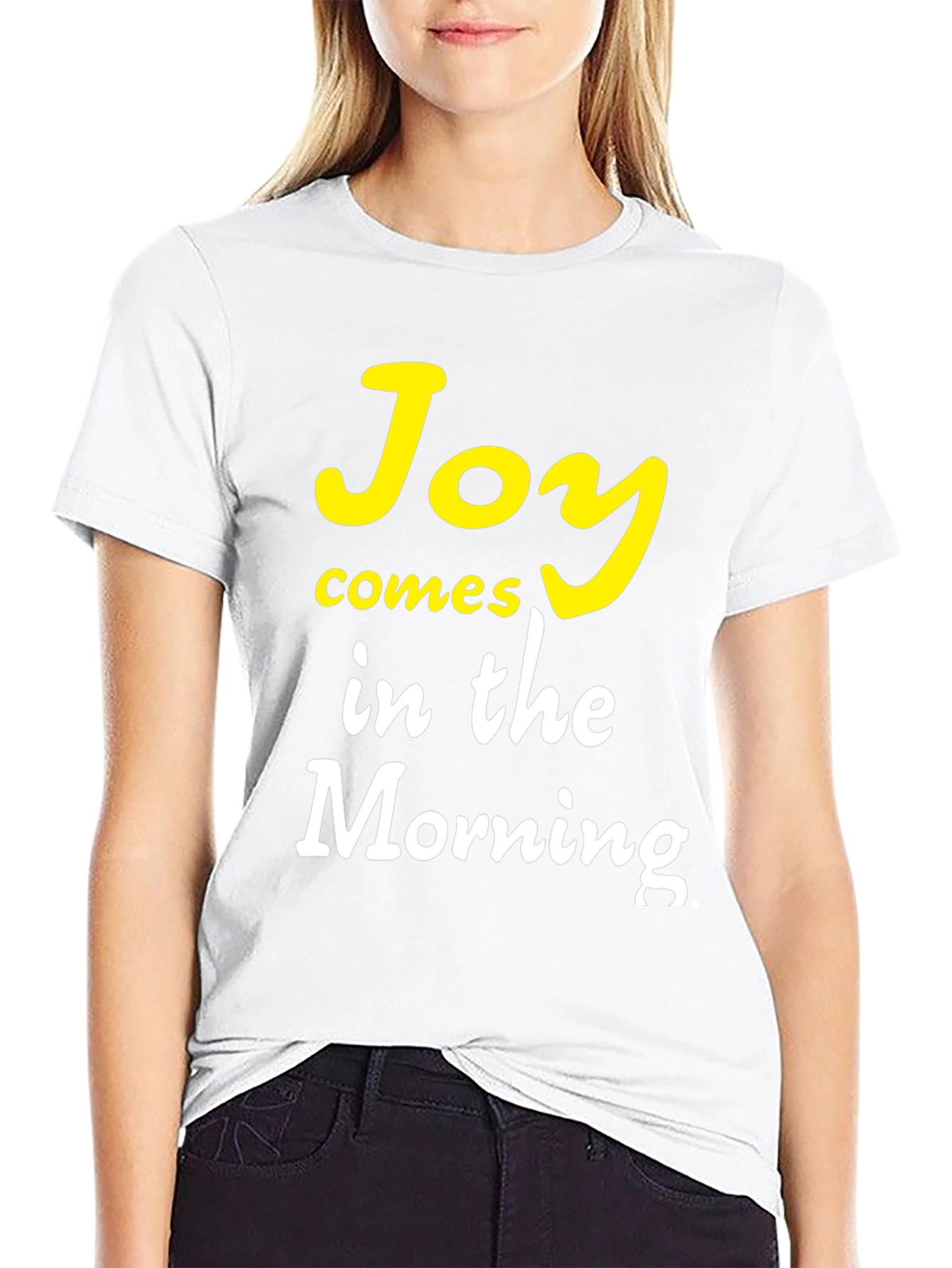 Joy Comes in the Morning Graphic T-Shirt