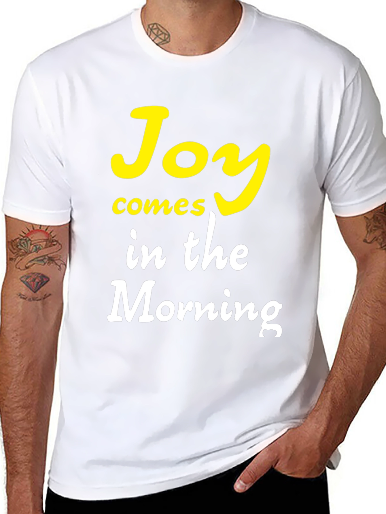 Joy Comes in the Morning Graphic T-Shirt