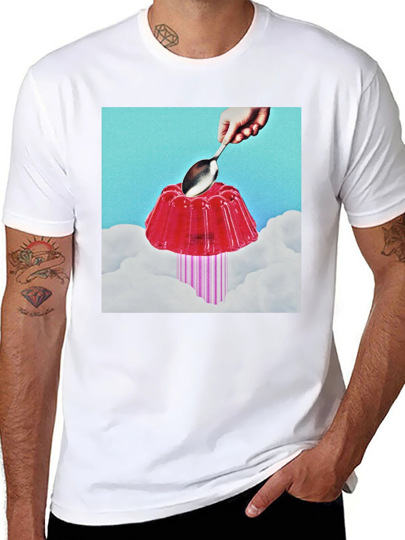 Surreal Jelly Dessert T-Shirt