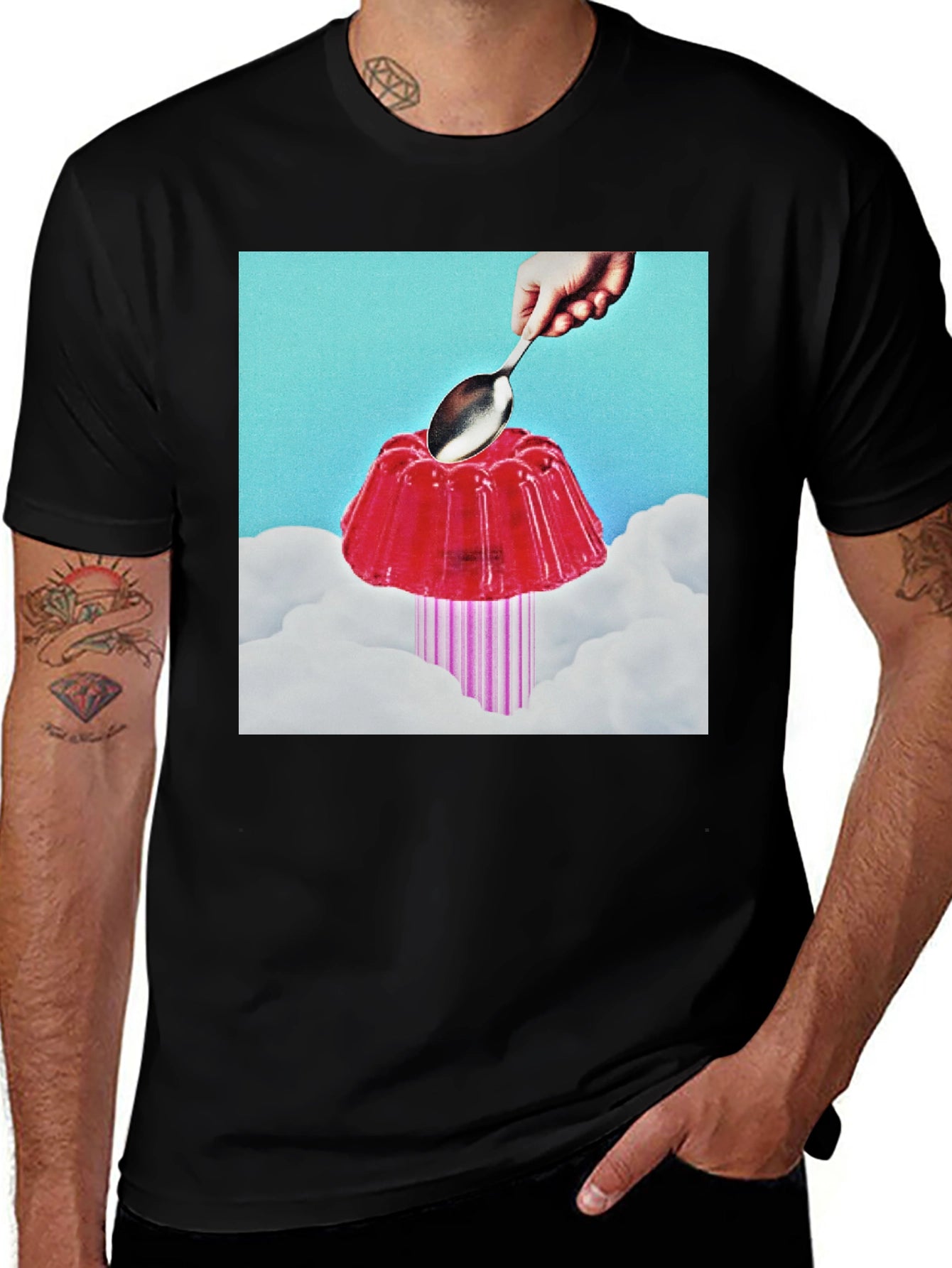 Surreal Jelly Dessert T-Shirt