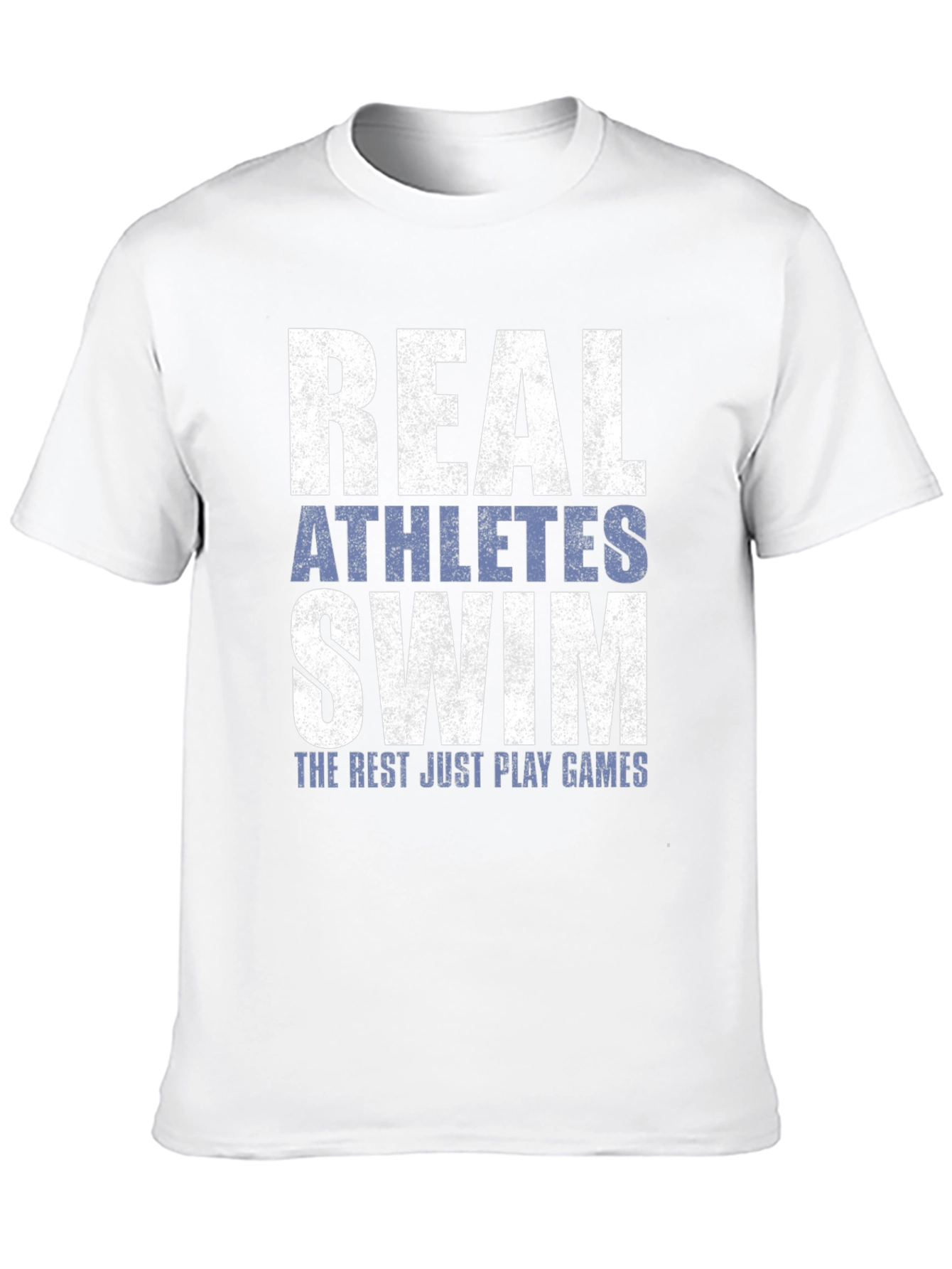 Real Athletes Swim T-Shirt