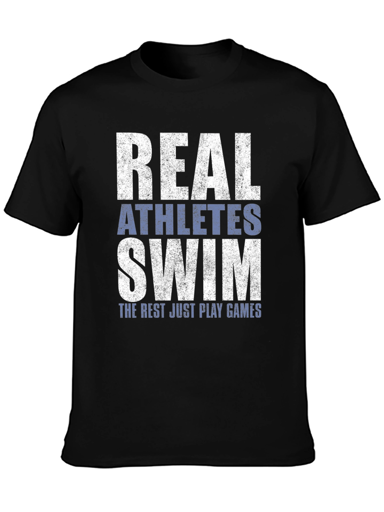 Real Athletes Swim T-Shirt
