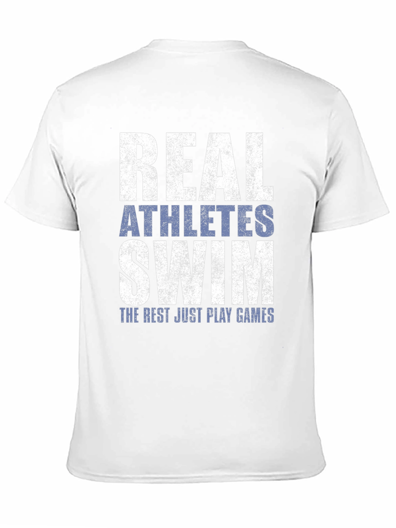 Real Athletes Swim T-Shirt