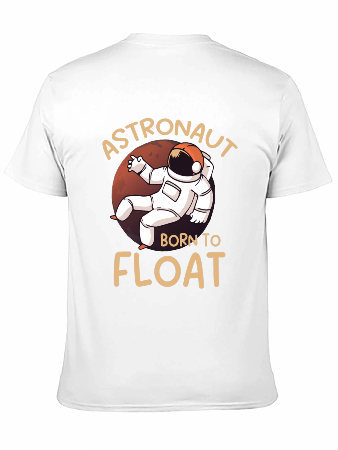 Astronaut Born To Float Graphic T-Shirt