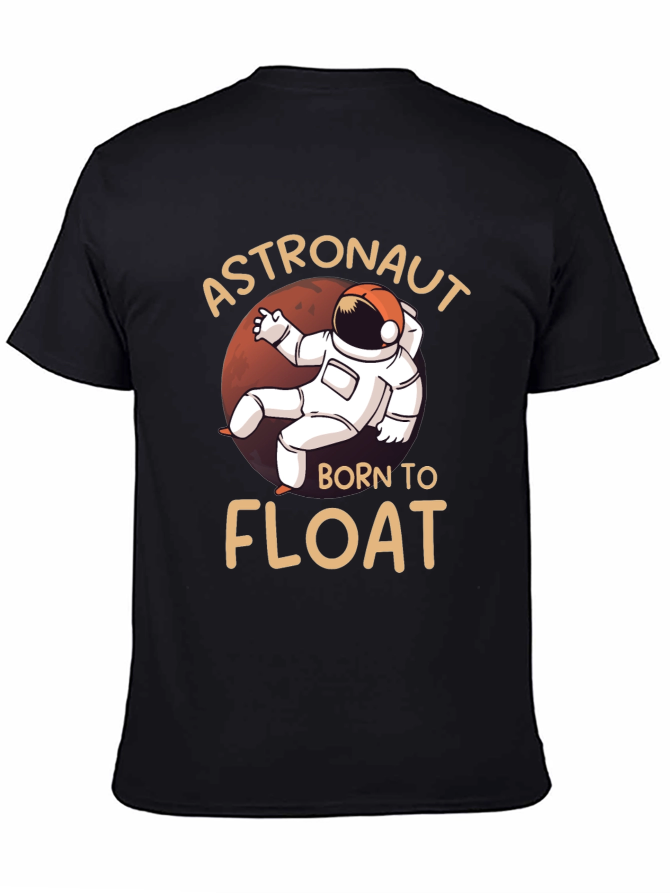 Astronaut Born To Float Graphic T-Shirt