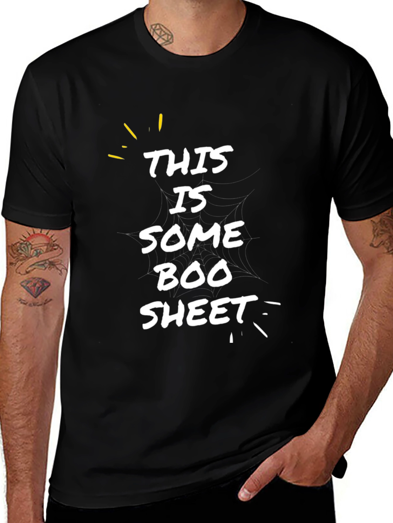 Boo Sheet Graphic Tee - Funny Casual T-Shirt