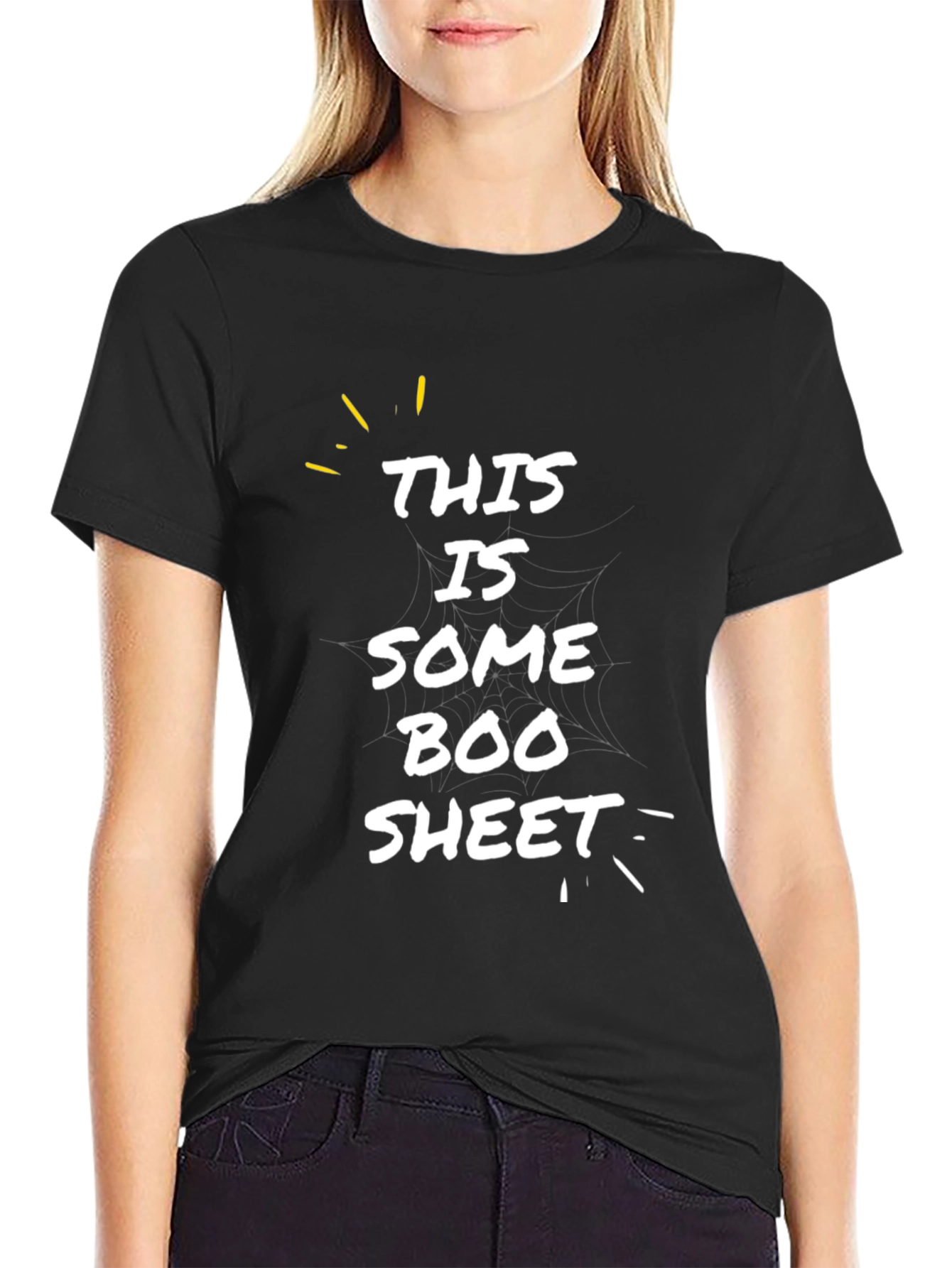 Boo Sheet Graphic Tee - Funny Casual T-Shirt