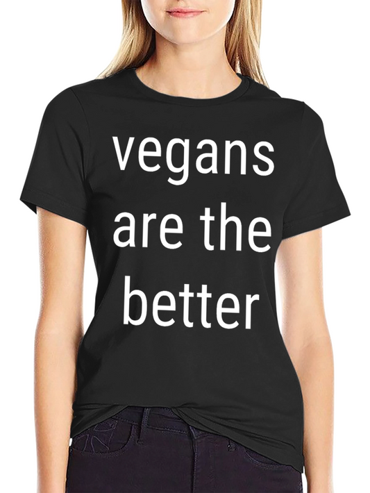 Vegan Slogan T-Shirt - Soft Cotton Tee