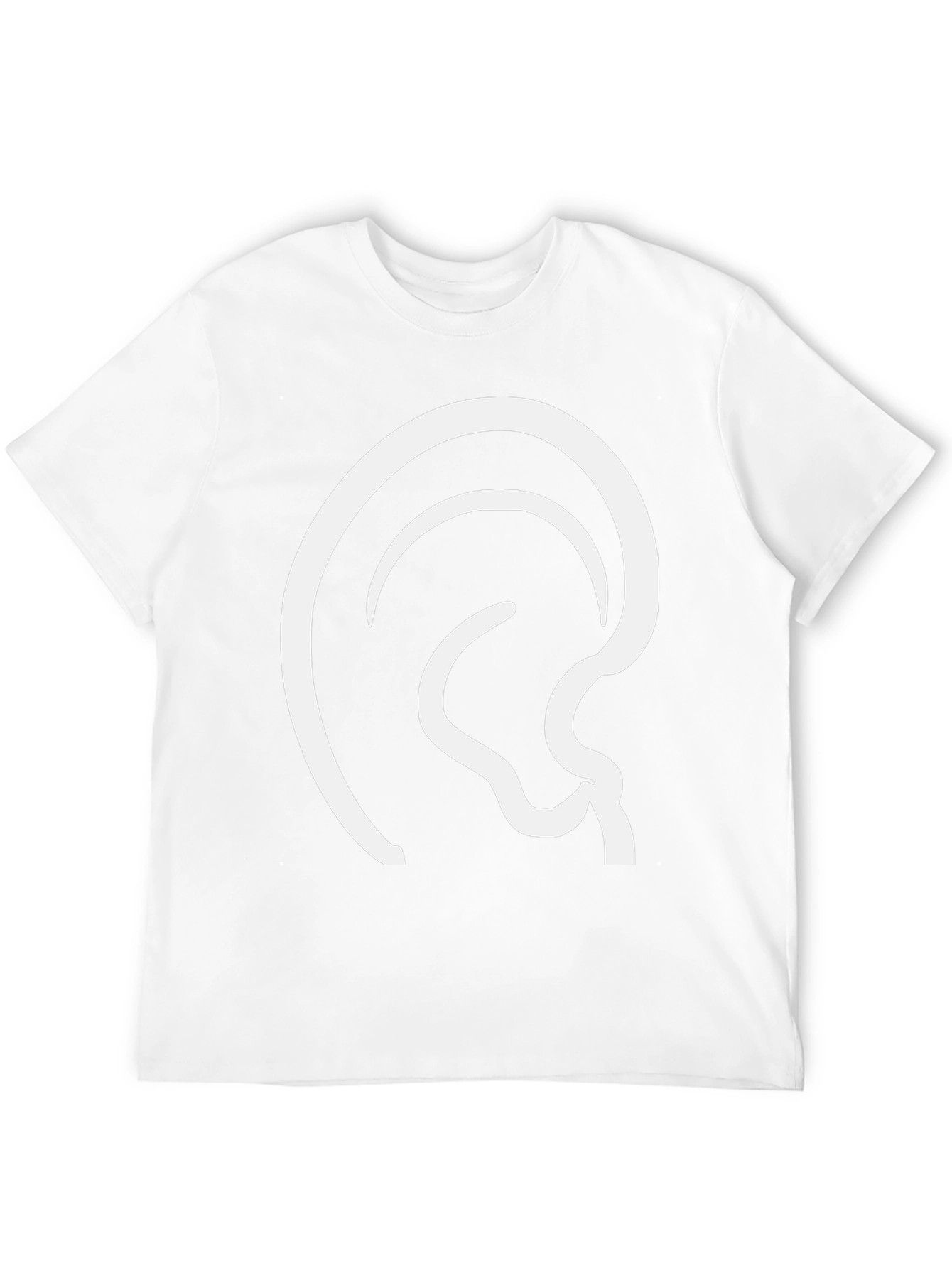 Abstract Silhouette Black T-Shirt
