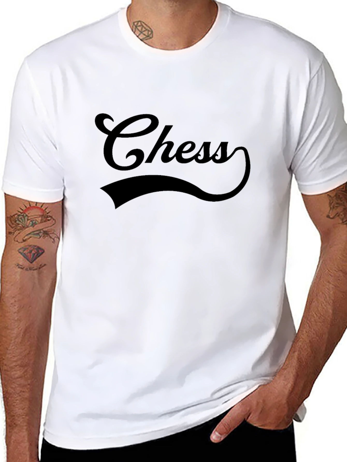 Chess Graphic Tee - Classic Game Style