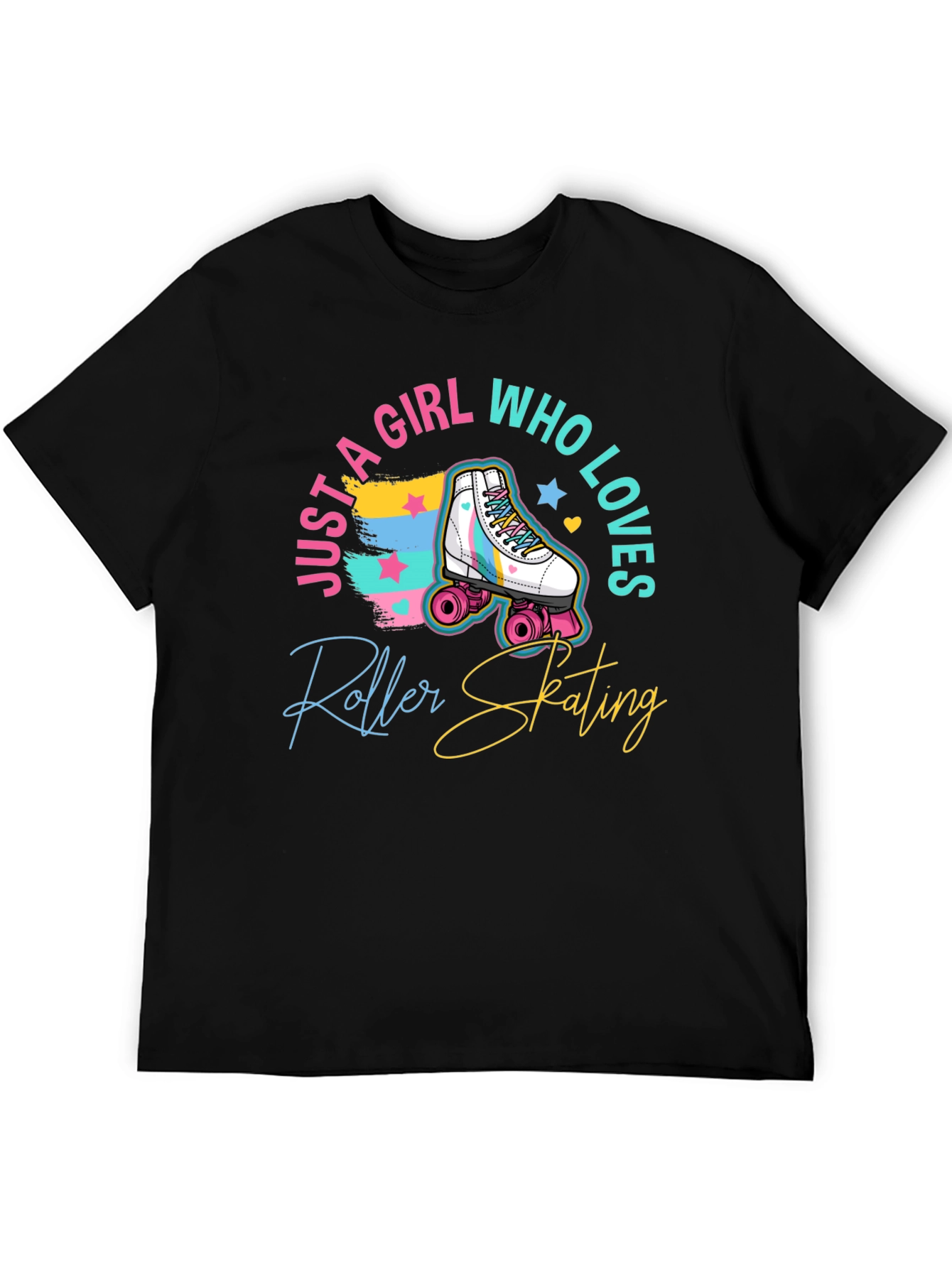Roller Skating Girl T-Shirt
