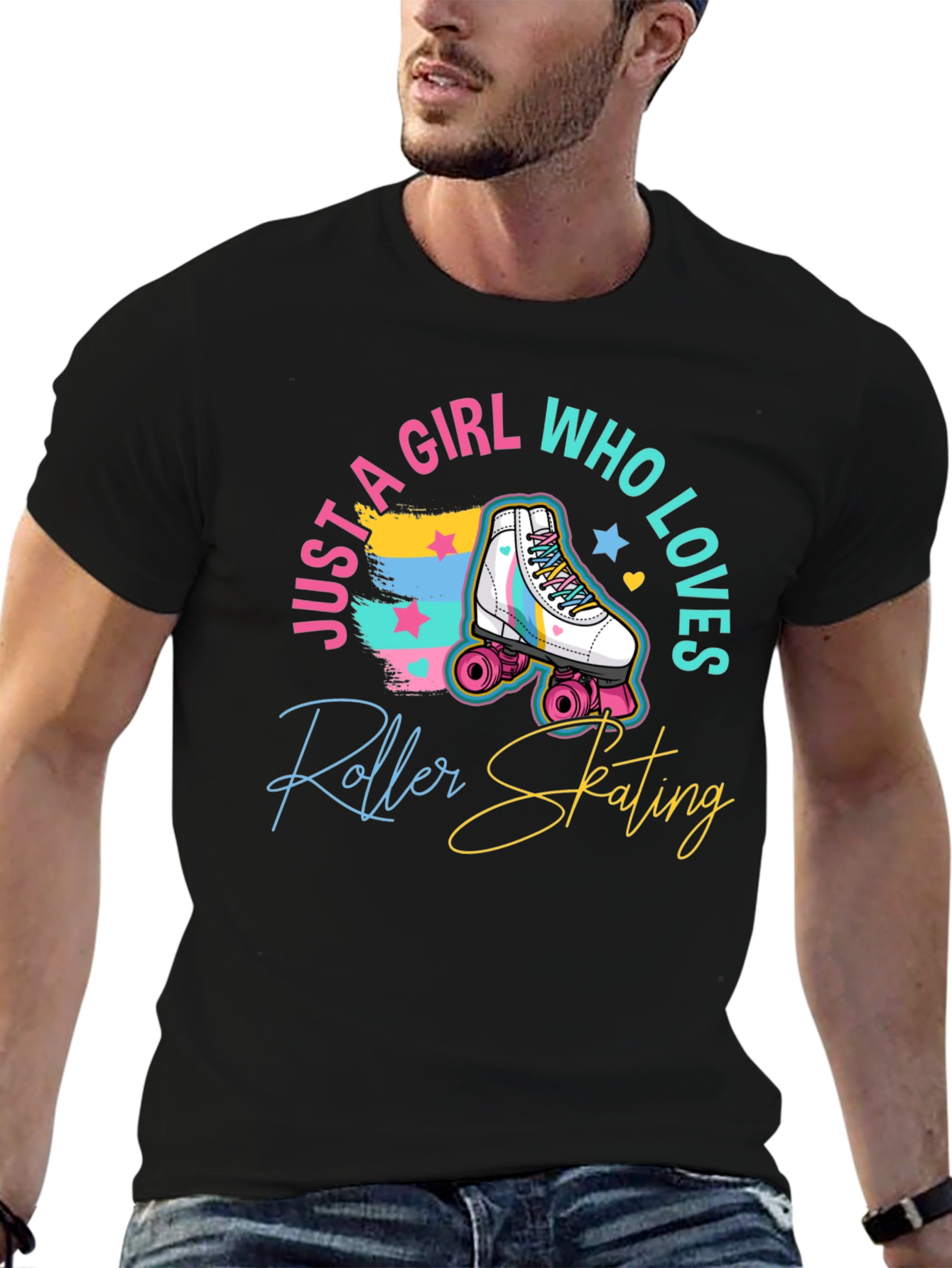 Roller Skating Girl T-Shirt