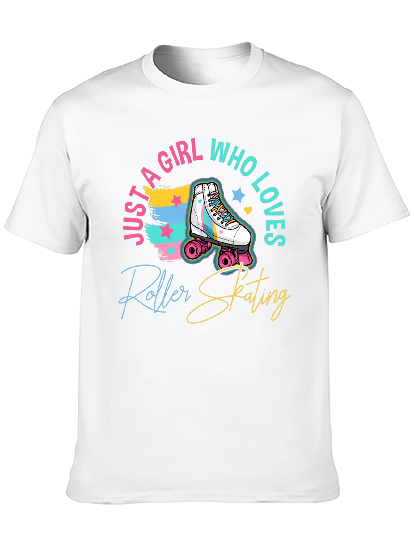 Roller Skating Girl T-Shirt