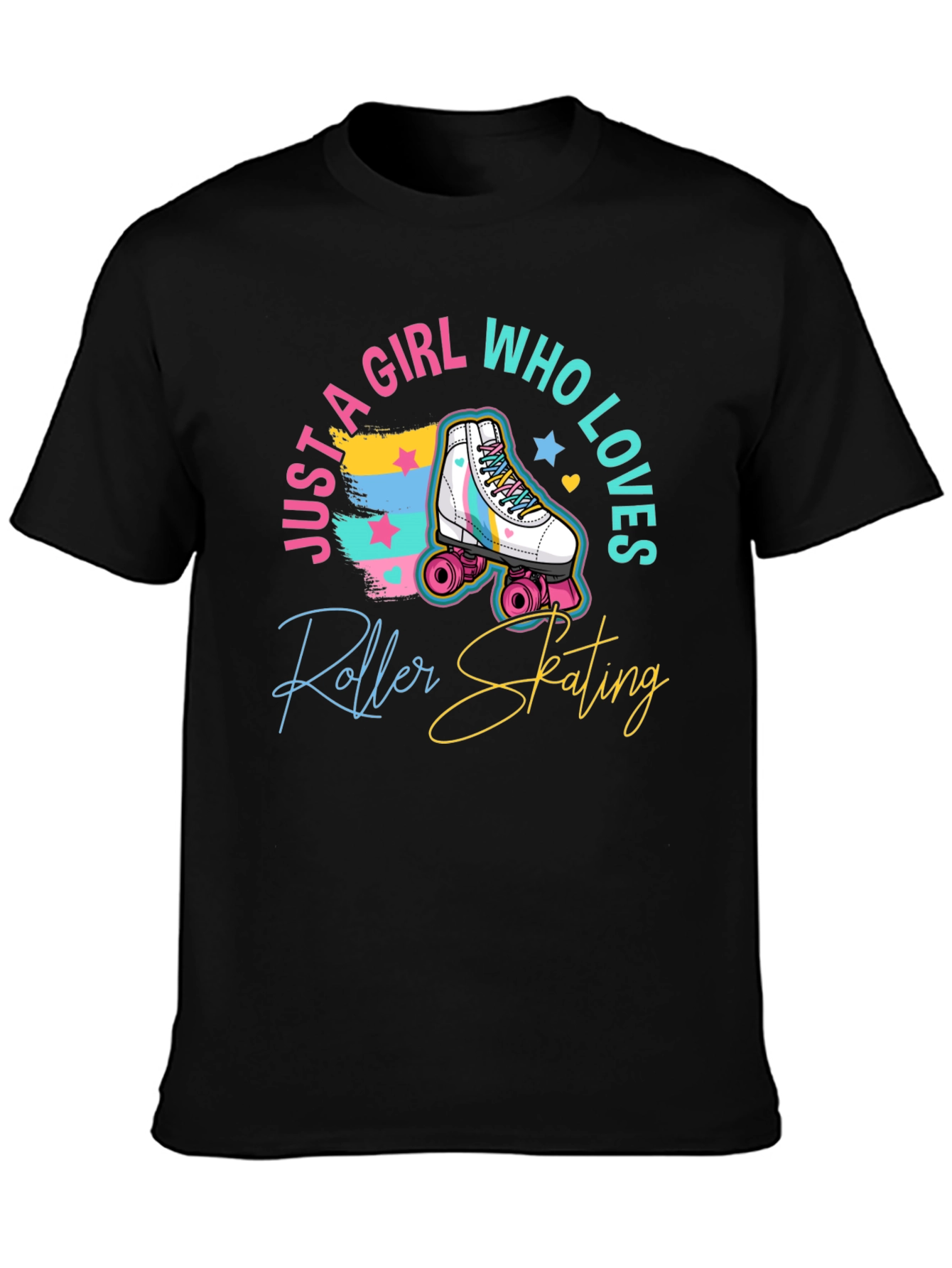 Roller Skating Girl T-Shirt