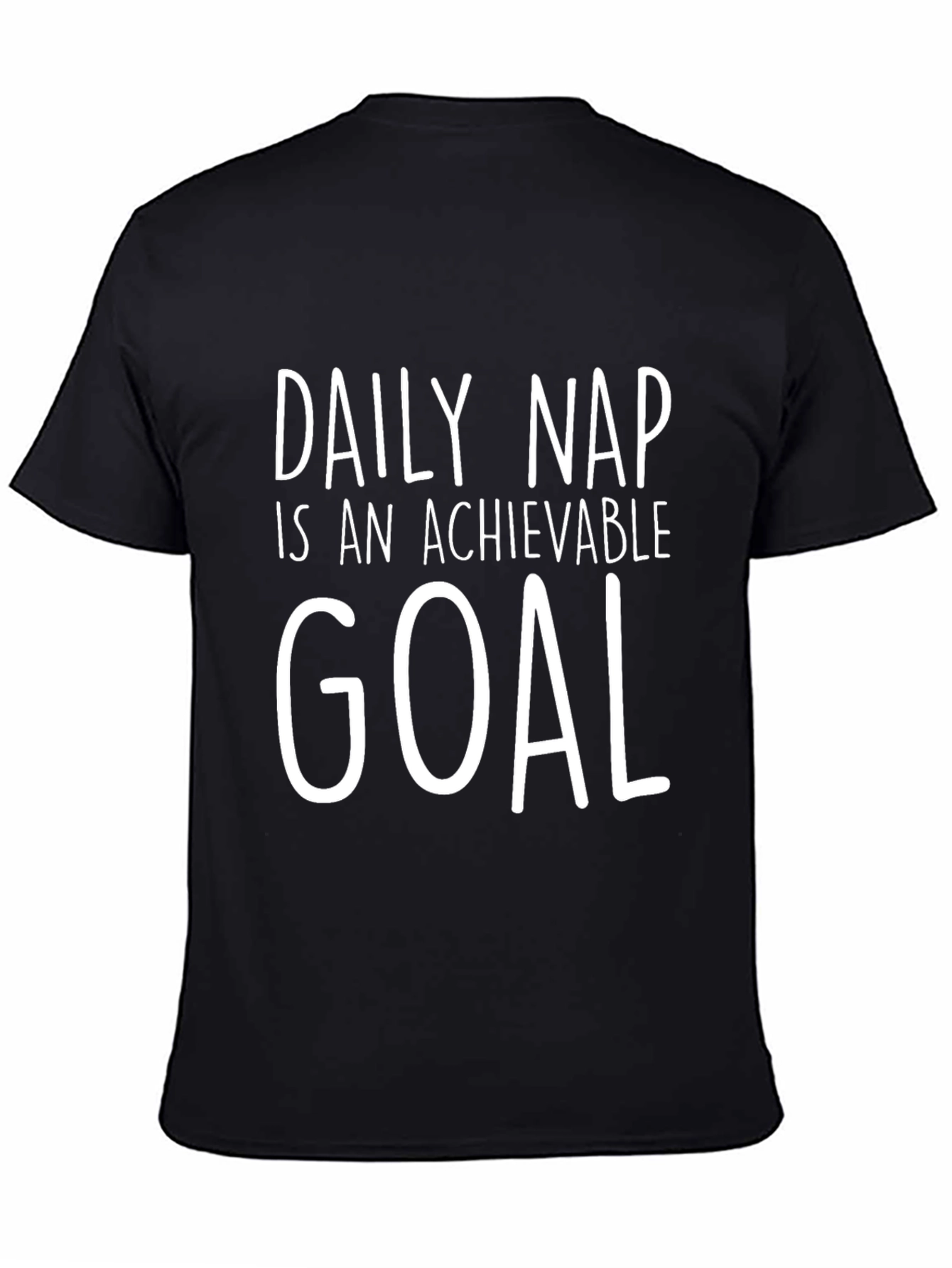 Daily Nap Achievable Goal Graphic T-Shirt